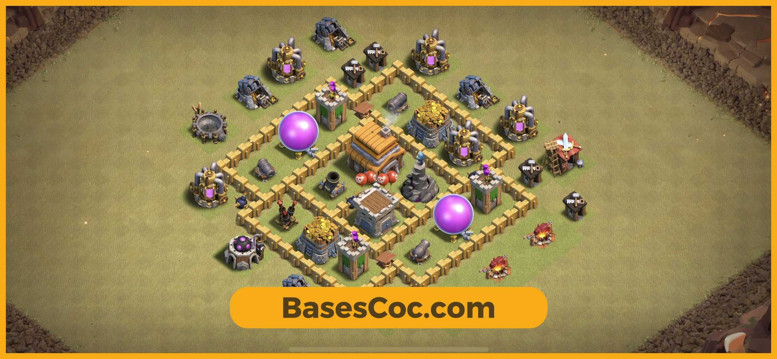 TH5 war Base