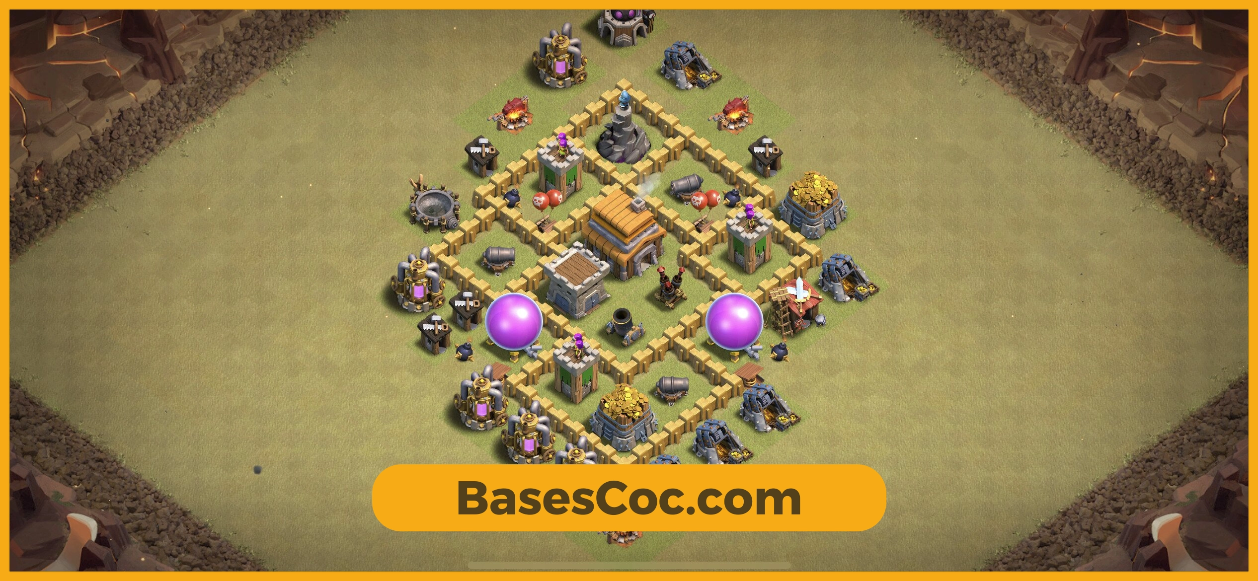 TH5 war Base