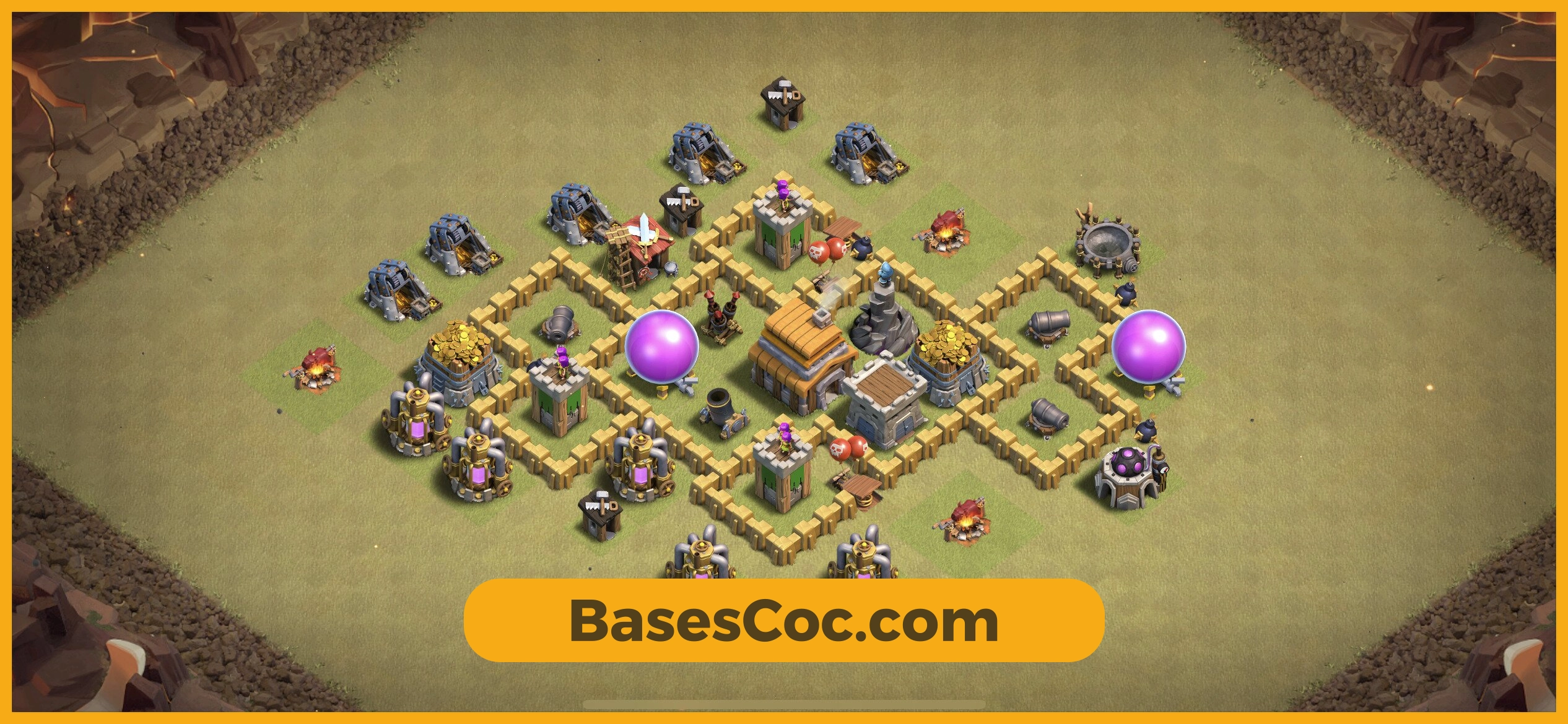 TH5 war Base