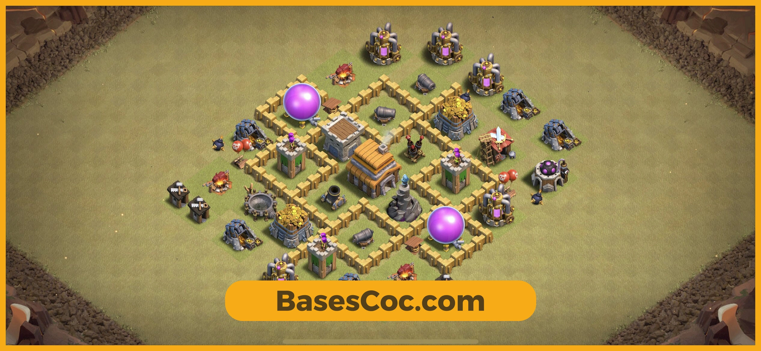 TH5 war Base