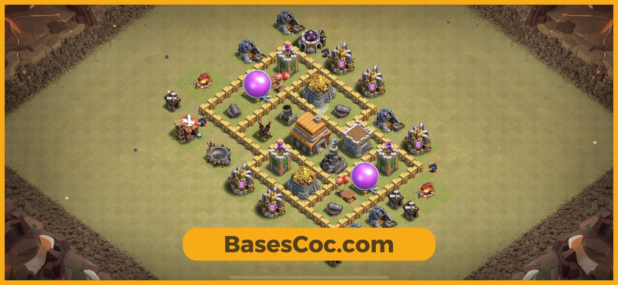 TH5 war Base