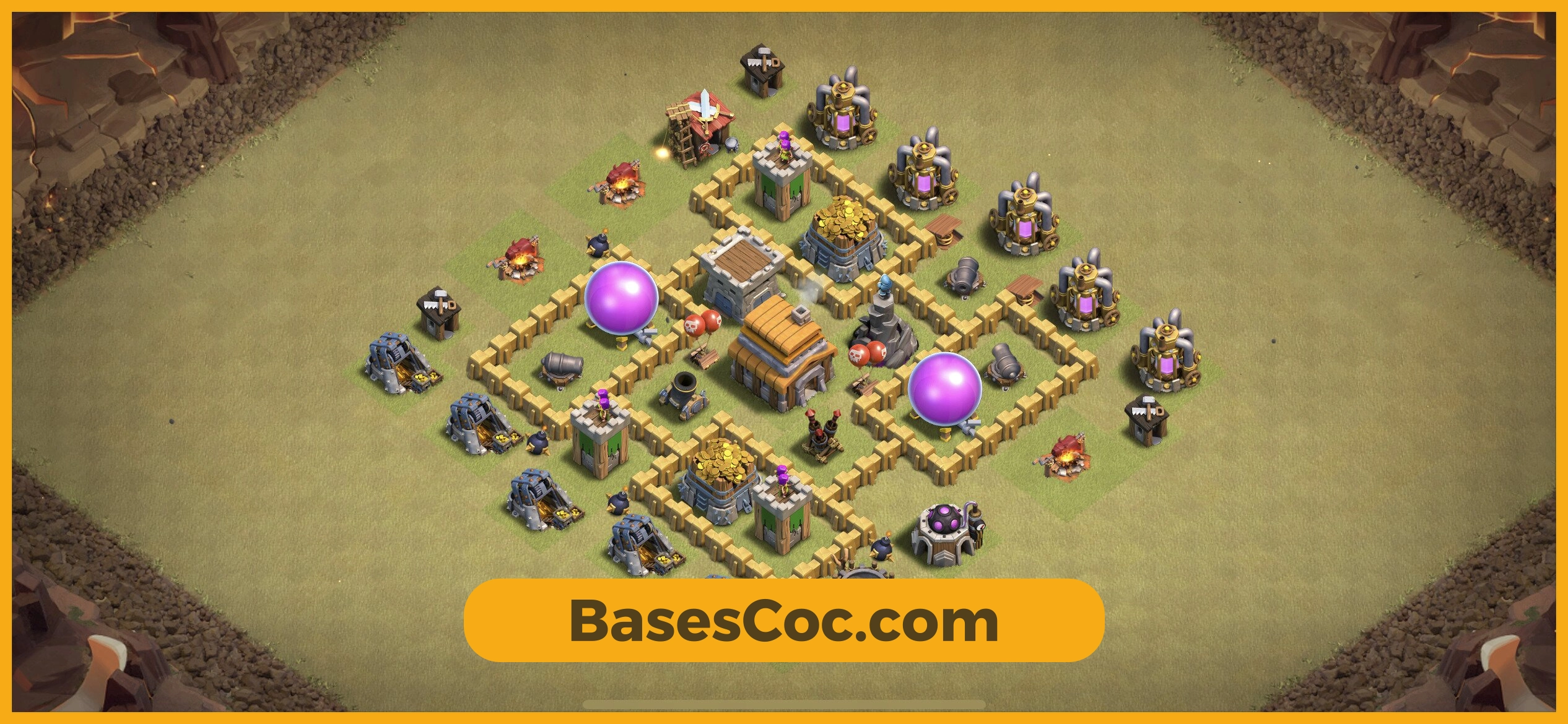 TH5 war Base