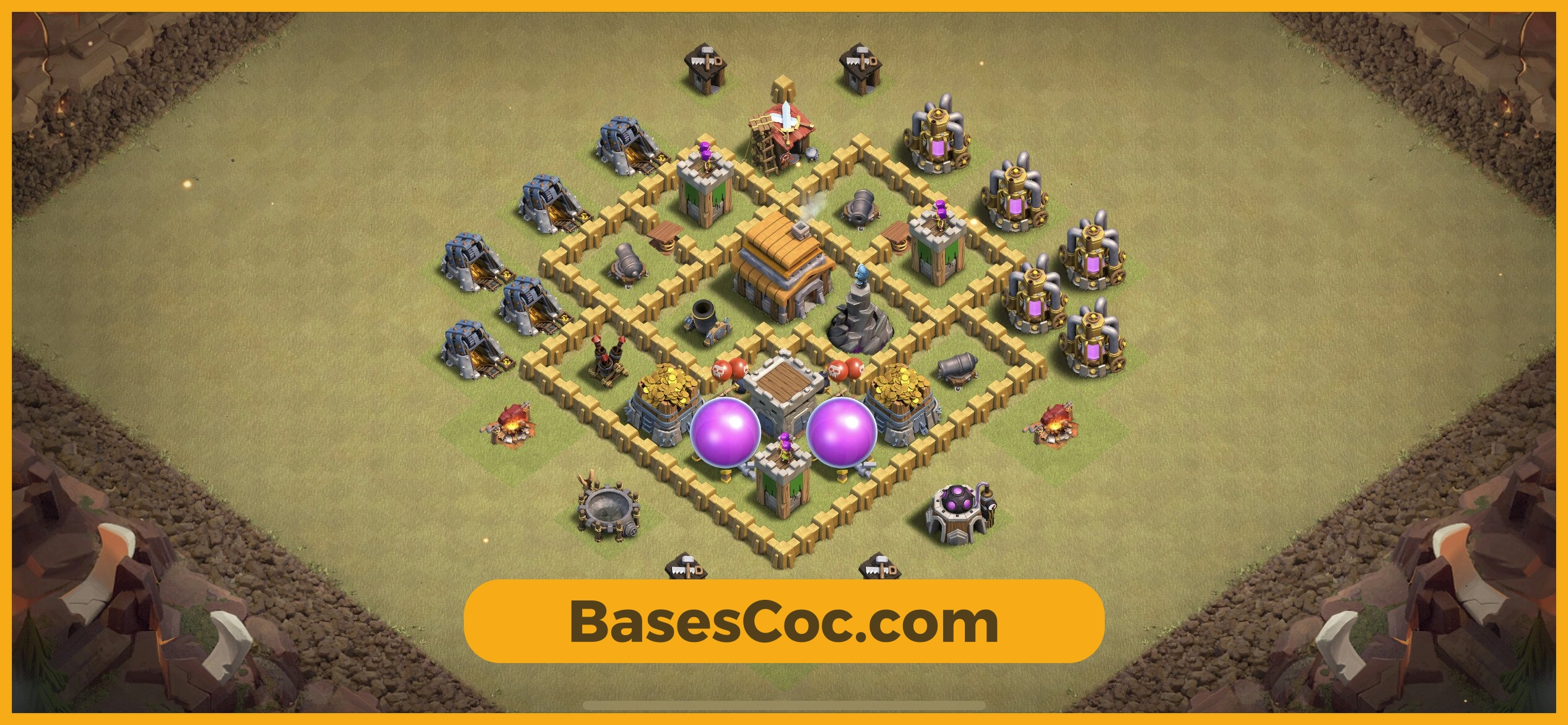 TH5 war Base