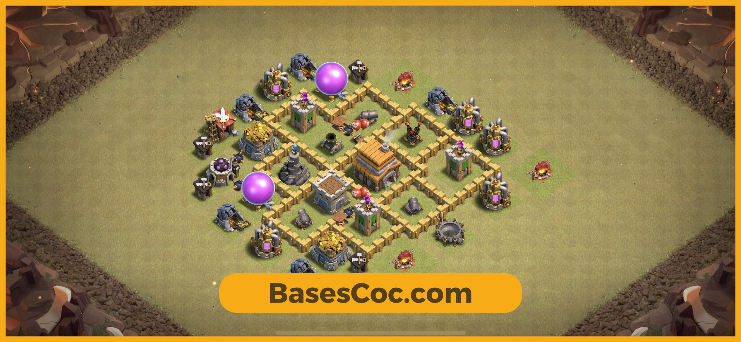 TH5 war Base