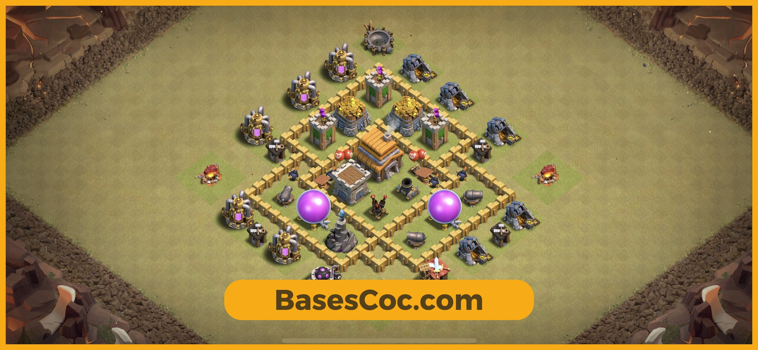TH5 war Base