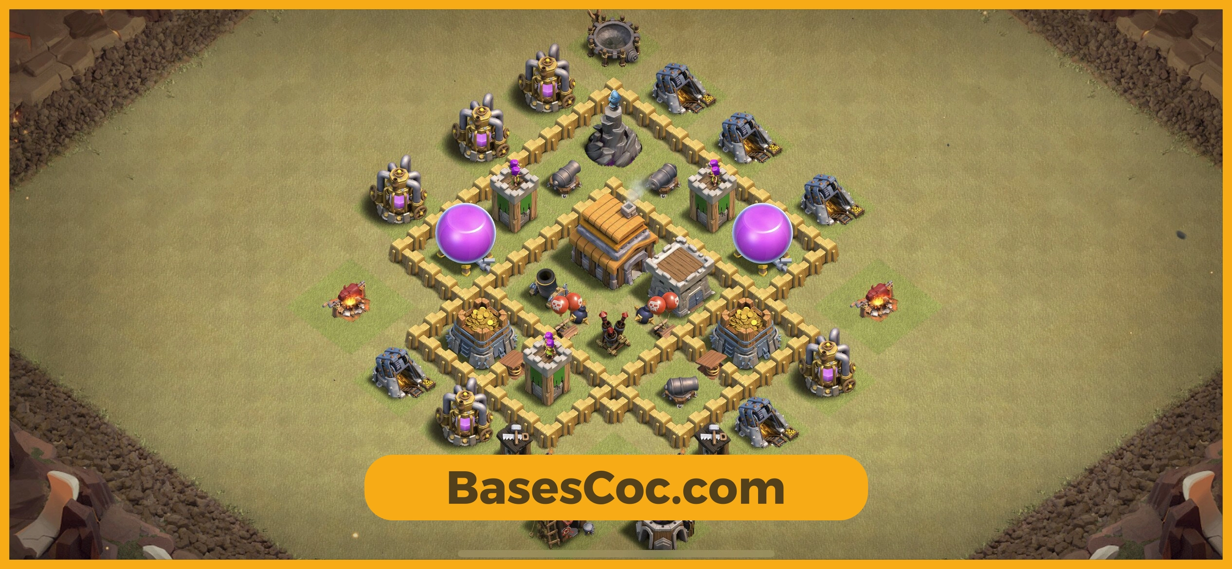 TH5 war Base