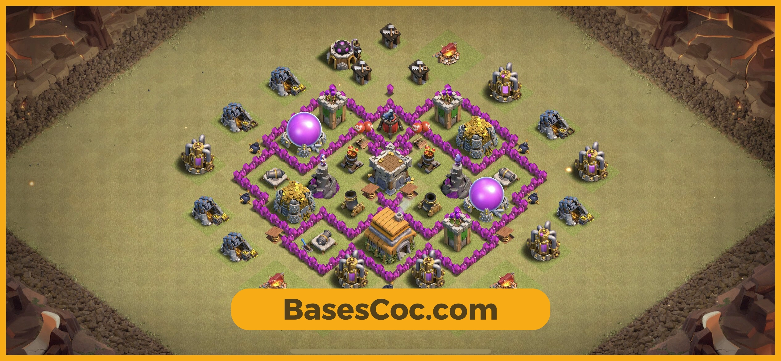 TH6 war Base