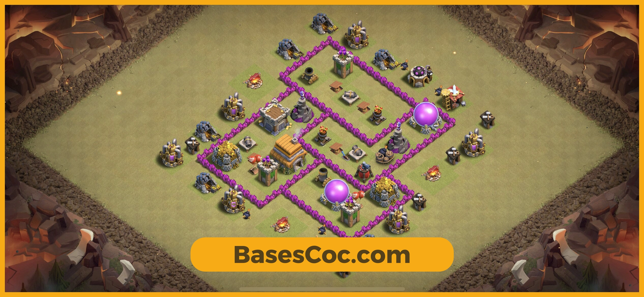 TH6 war Base
