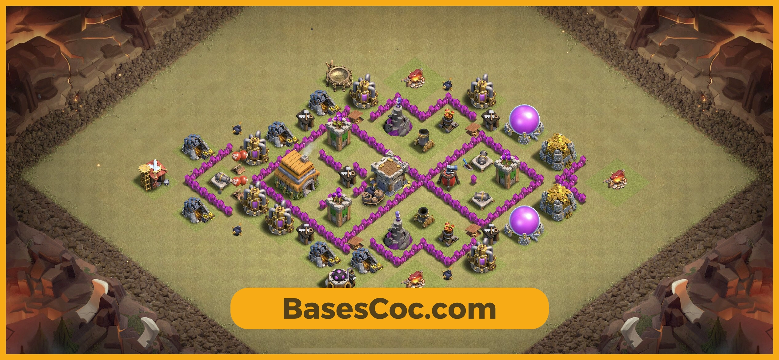 TH6 war Base