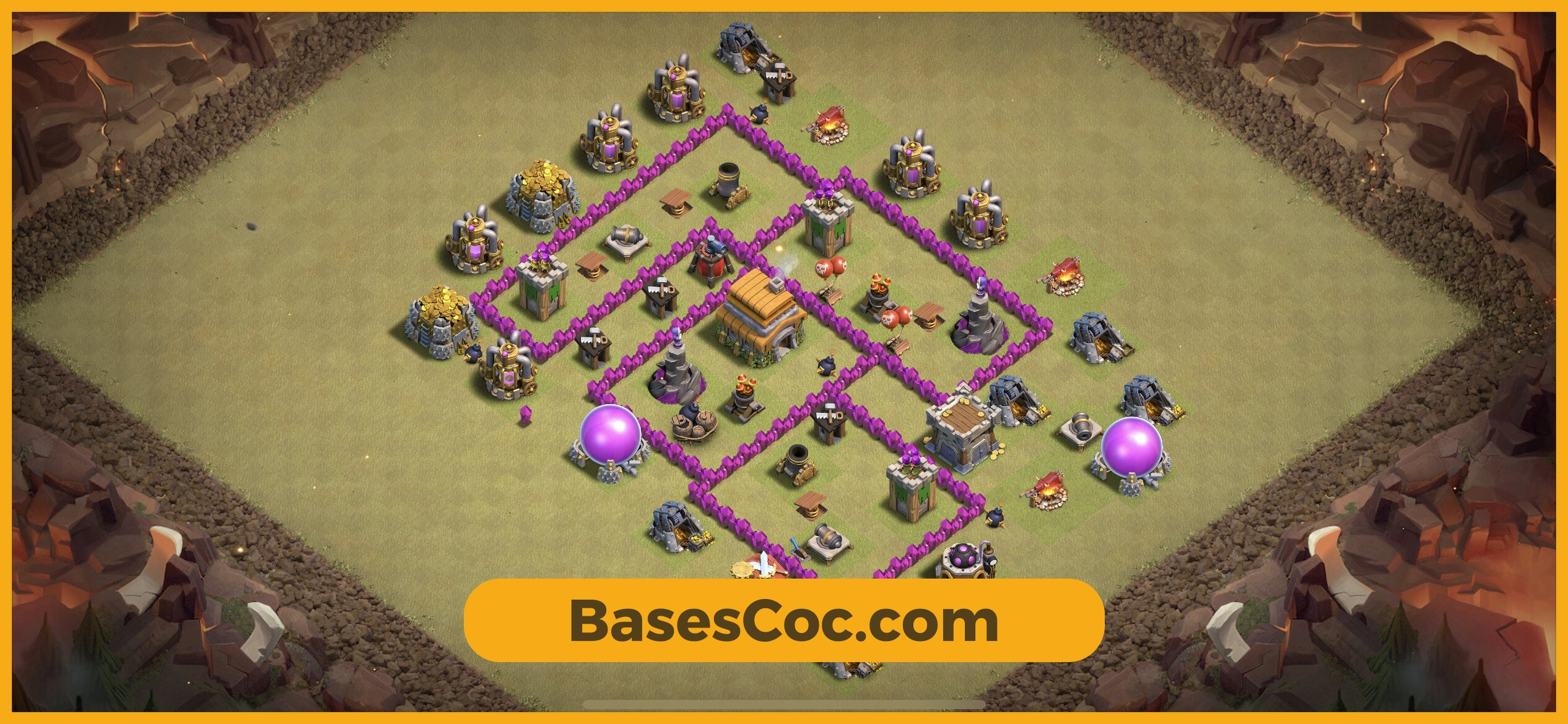 TH6 war Base