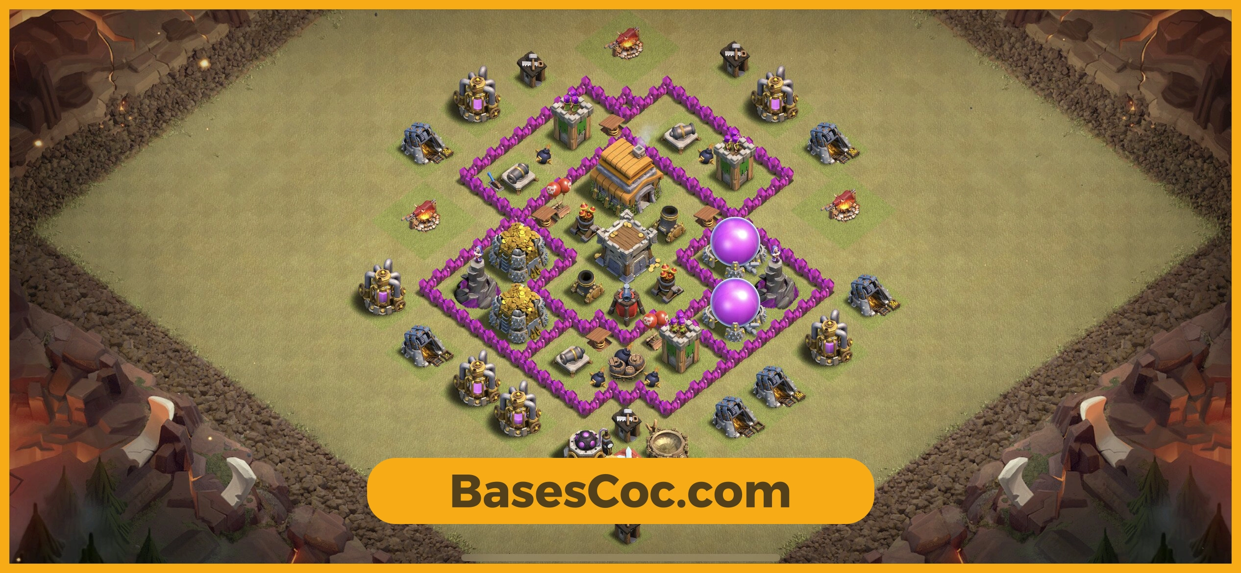 TH6 war Base