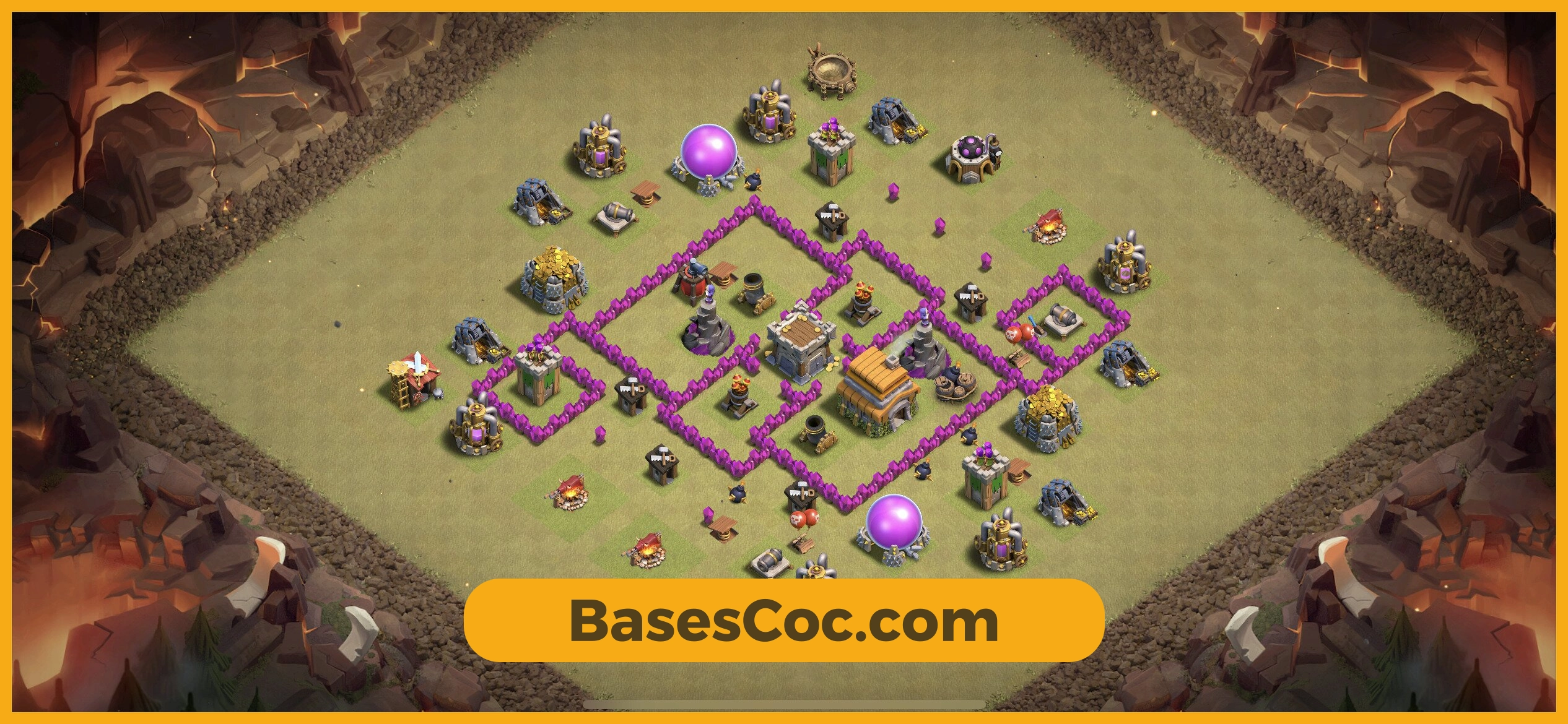 TH6 war Base