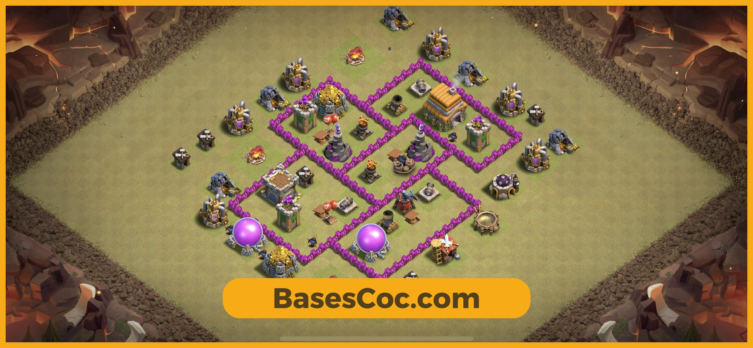 TH6 war Base