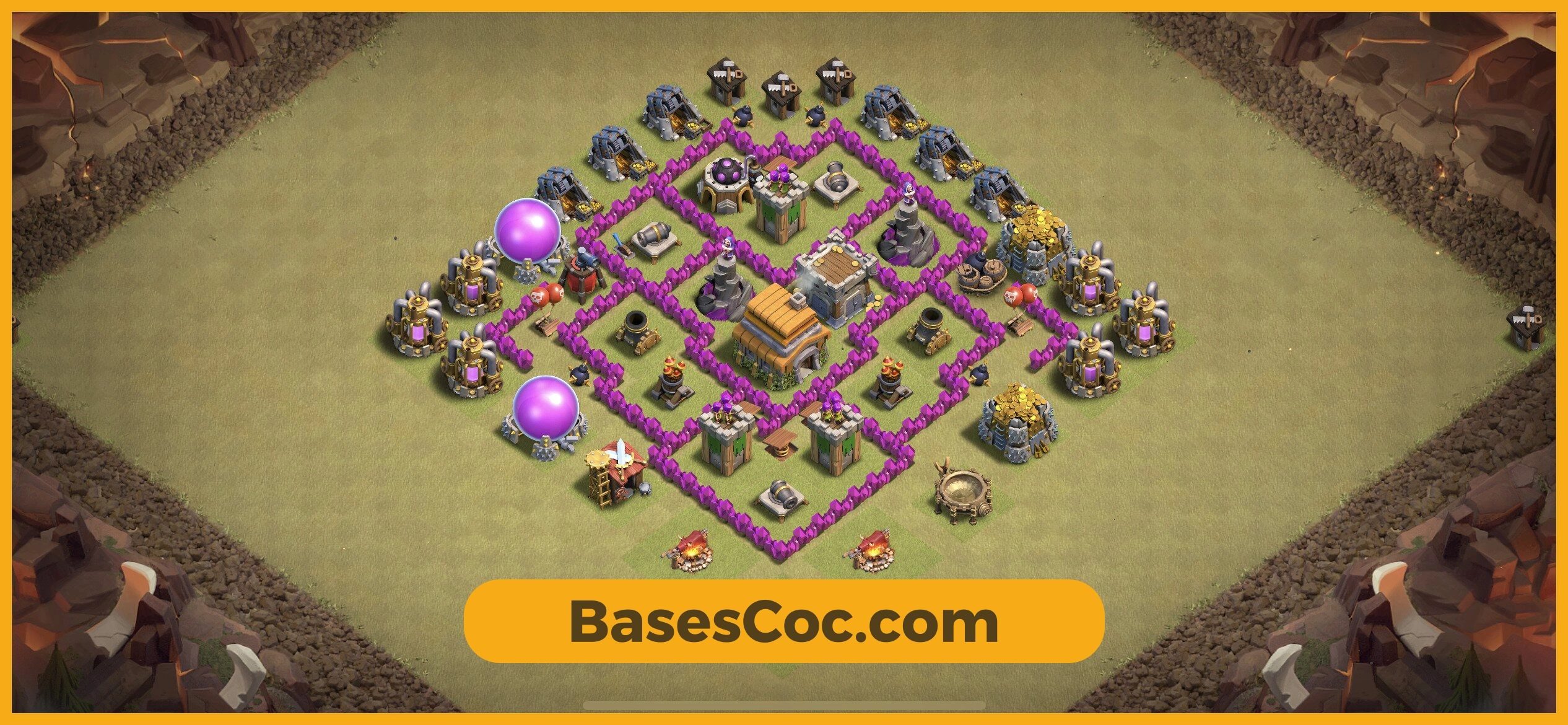 TH6 war Base
