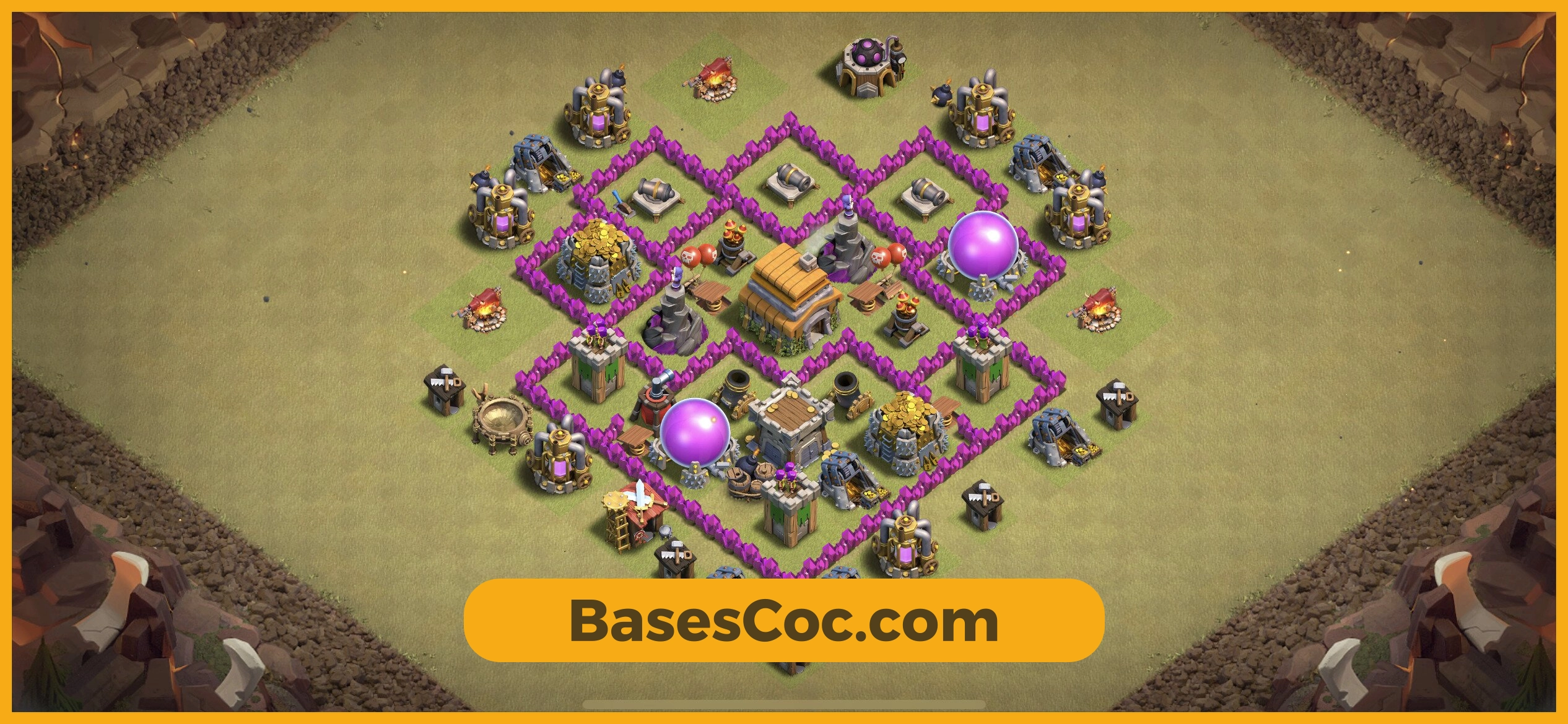 TH6 war Base