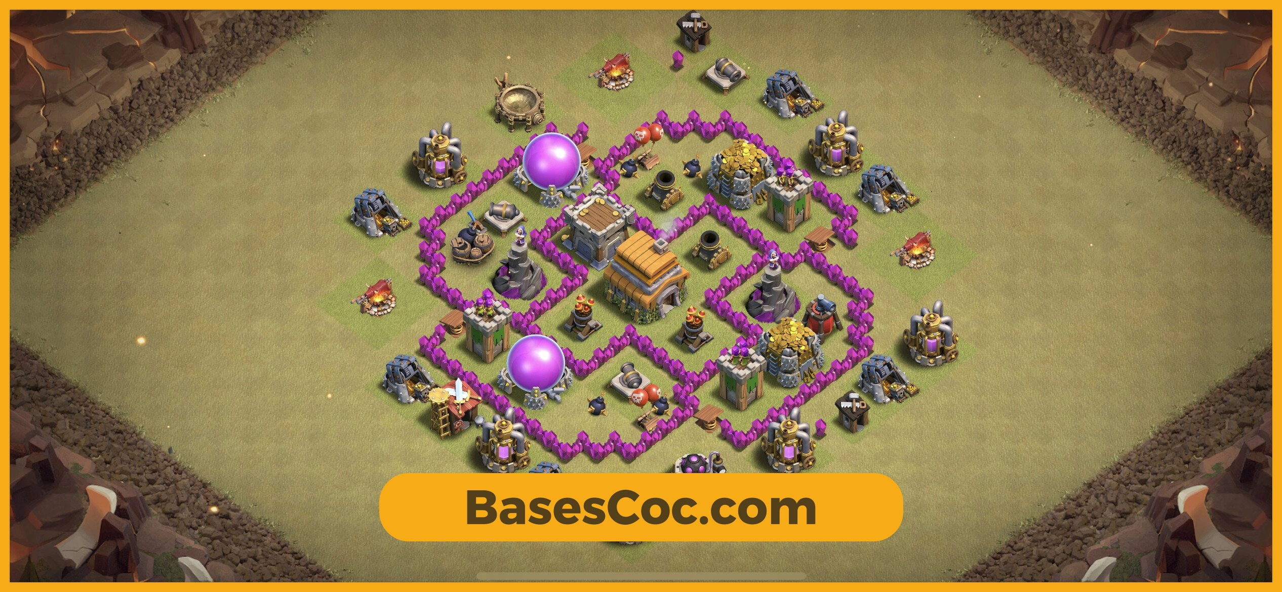 TH6 war Base