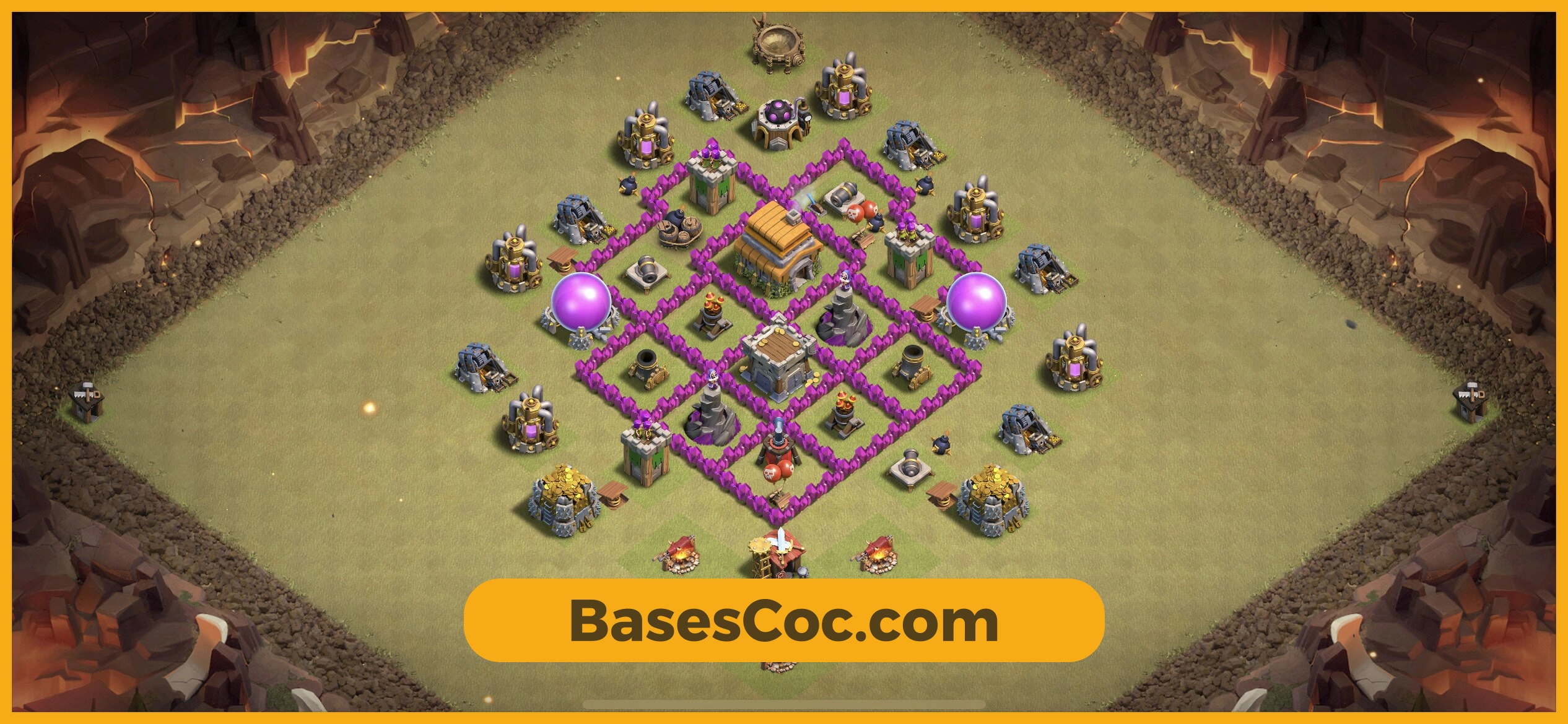 TH6 war Base