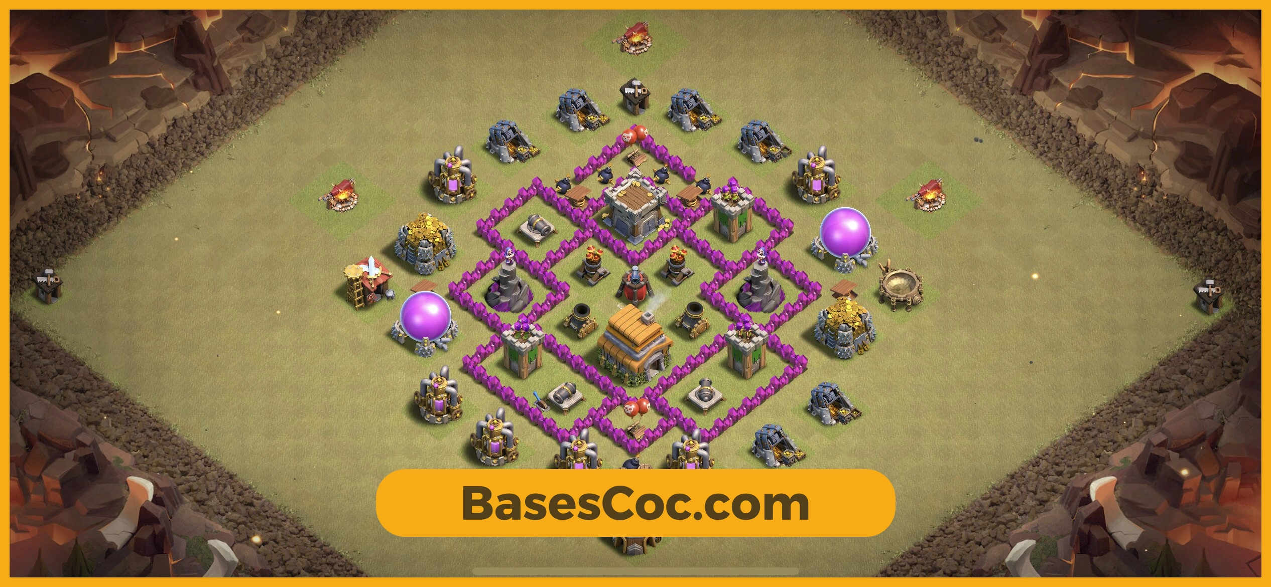 TH6 war Base