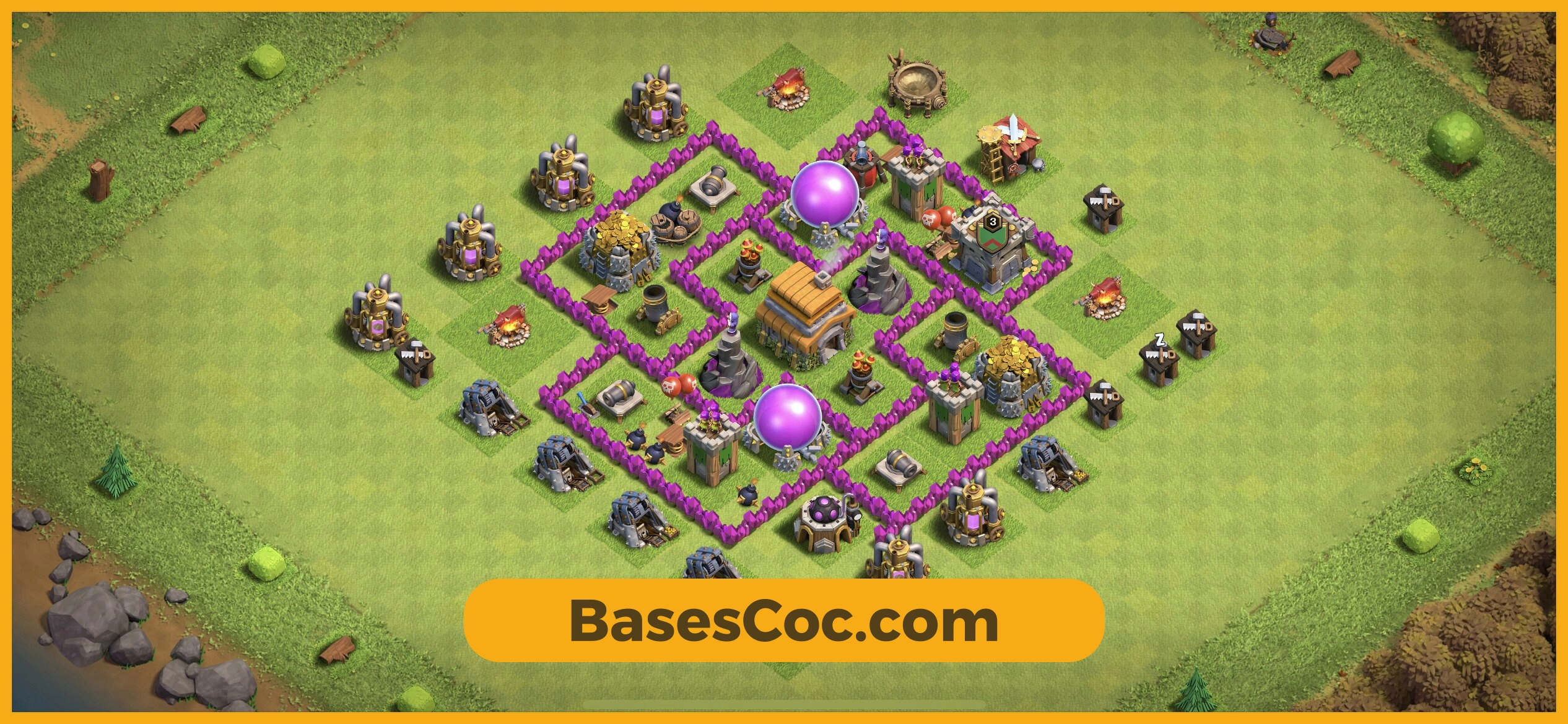 TH6 trophy Base