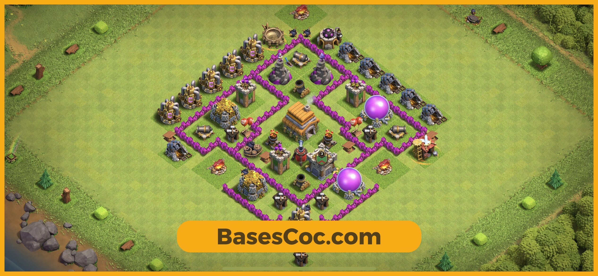 TH6 trophy Base