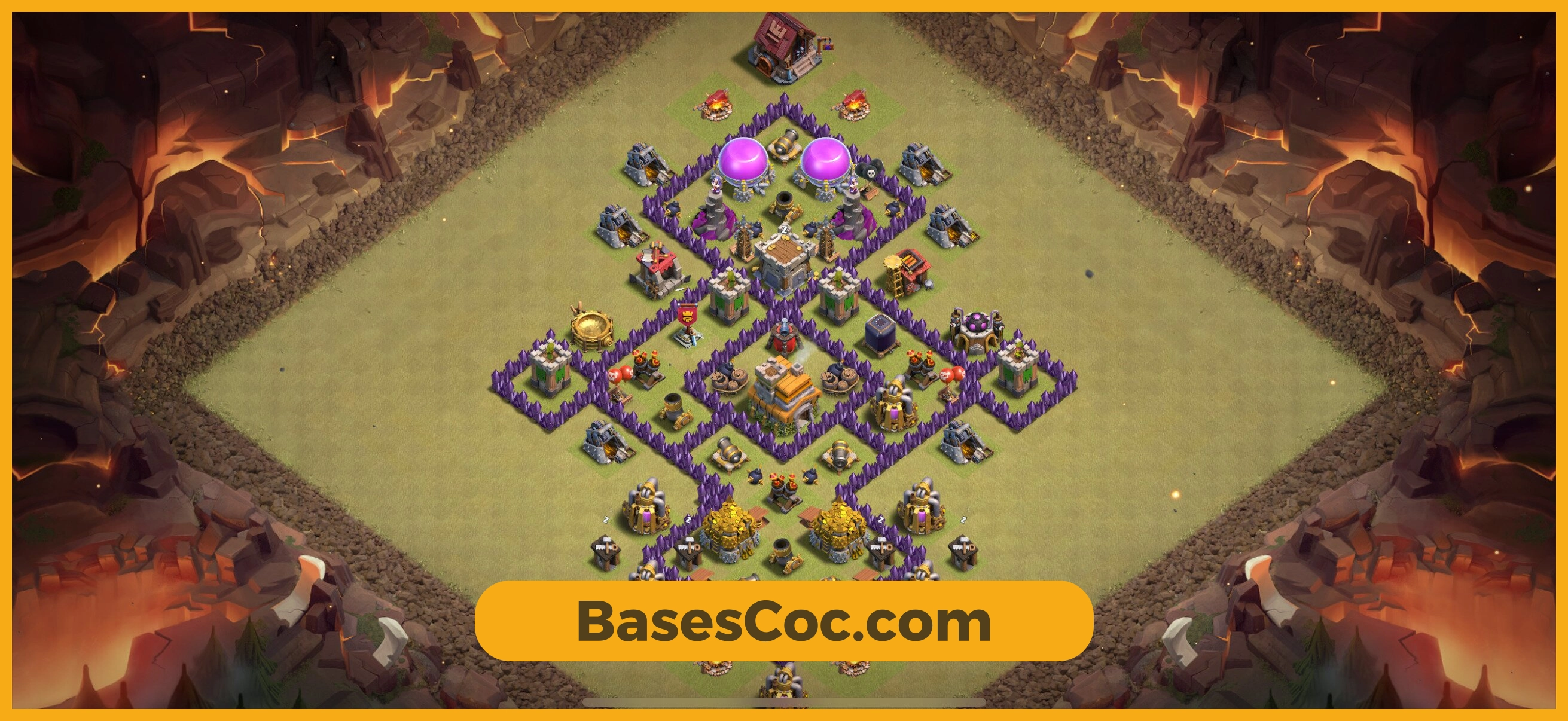 TH7 war Base