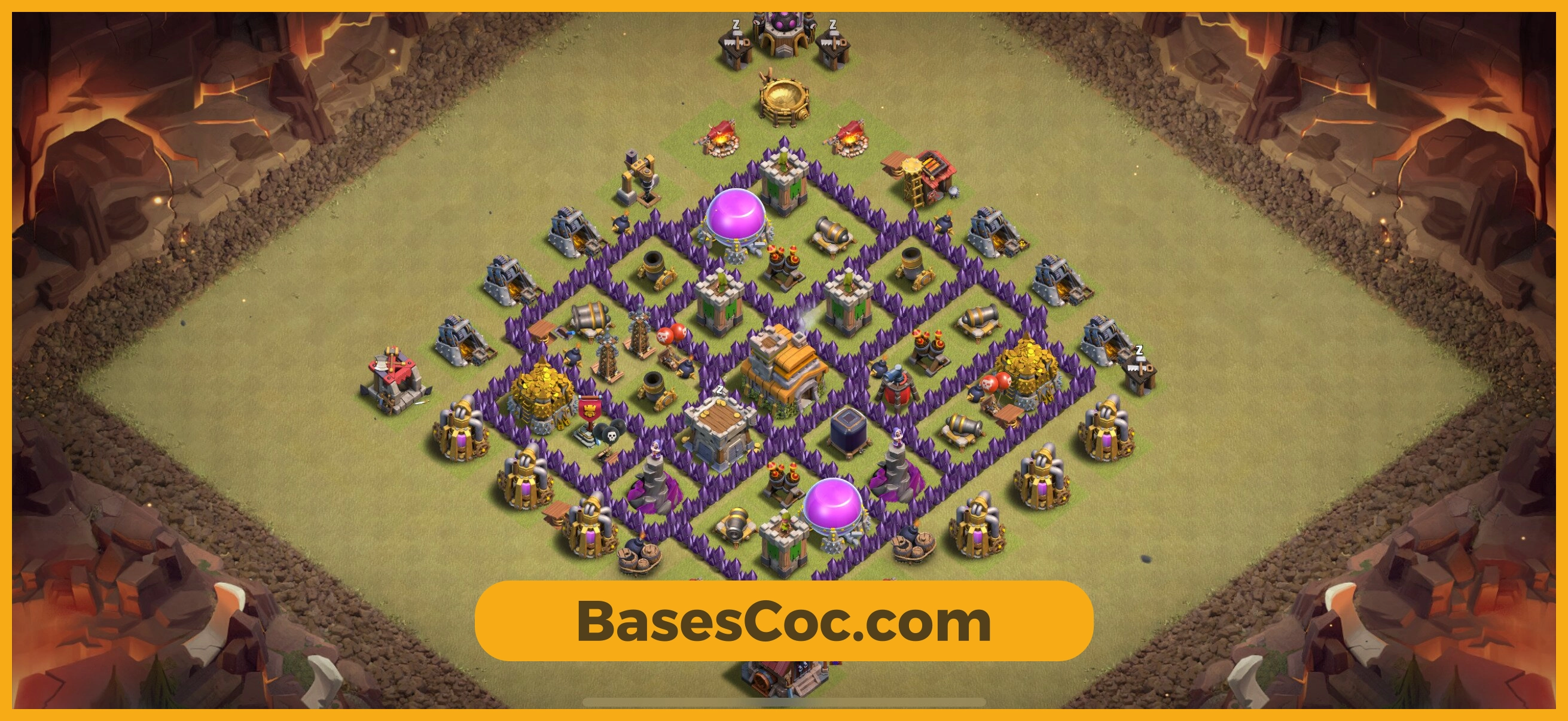 TH7 war Base