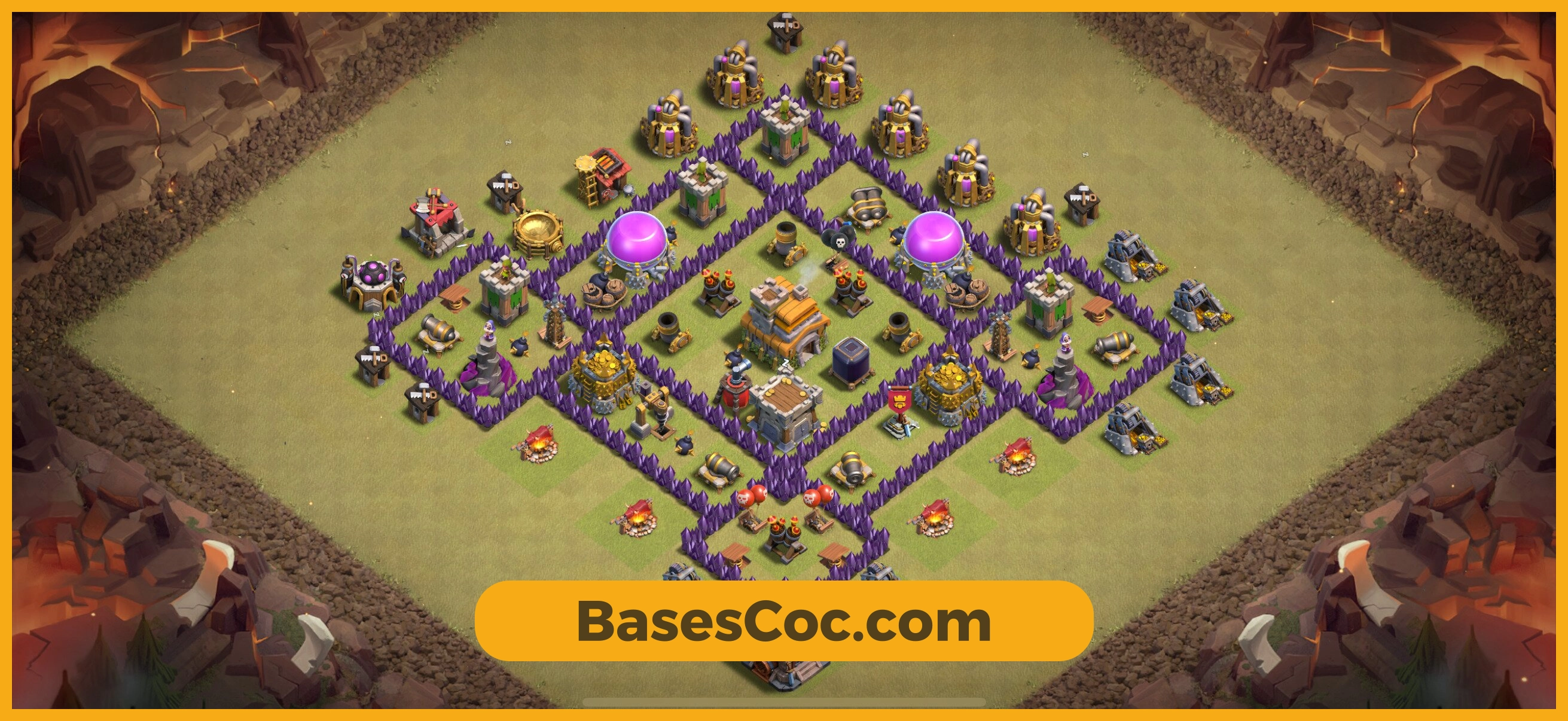 TH7 war Base