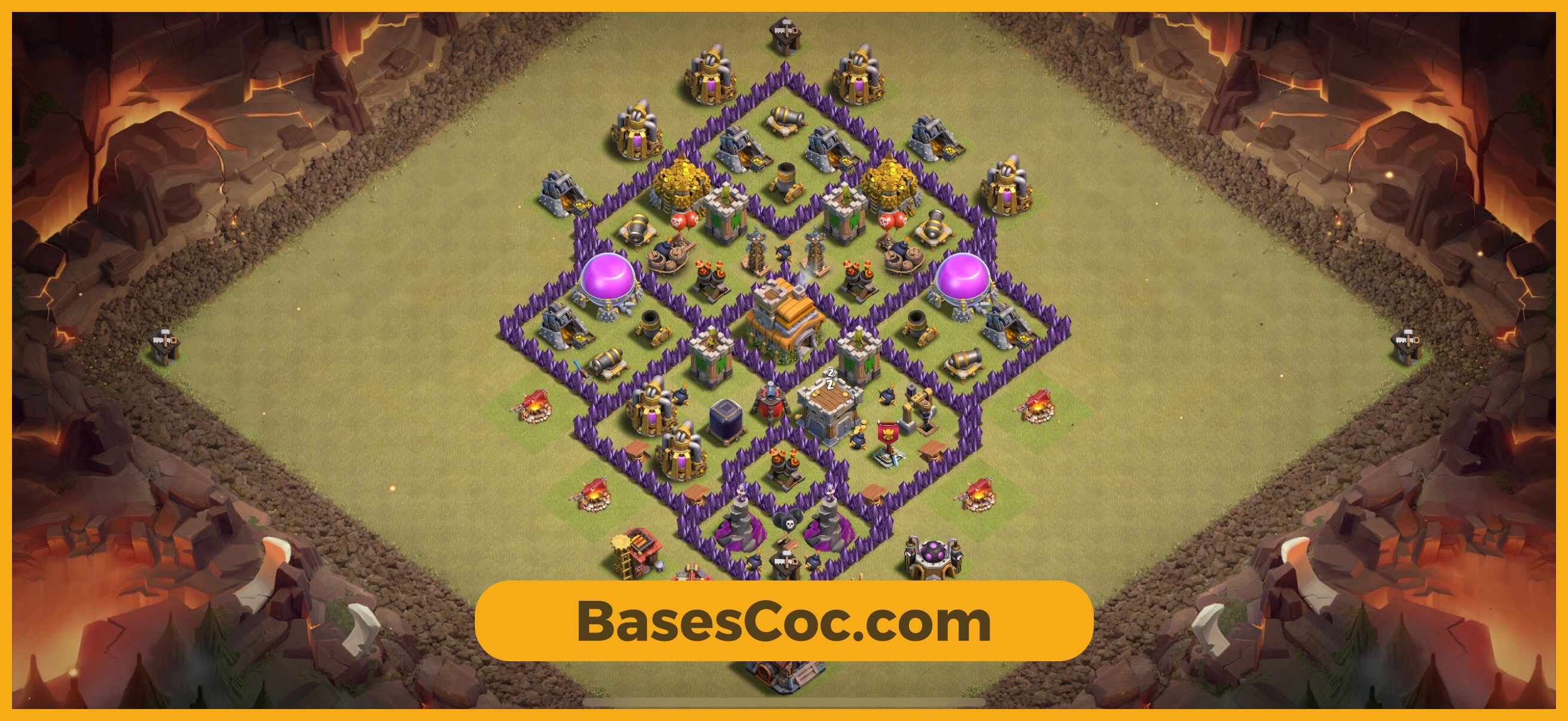 TH7 war Base