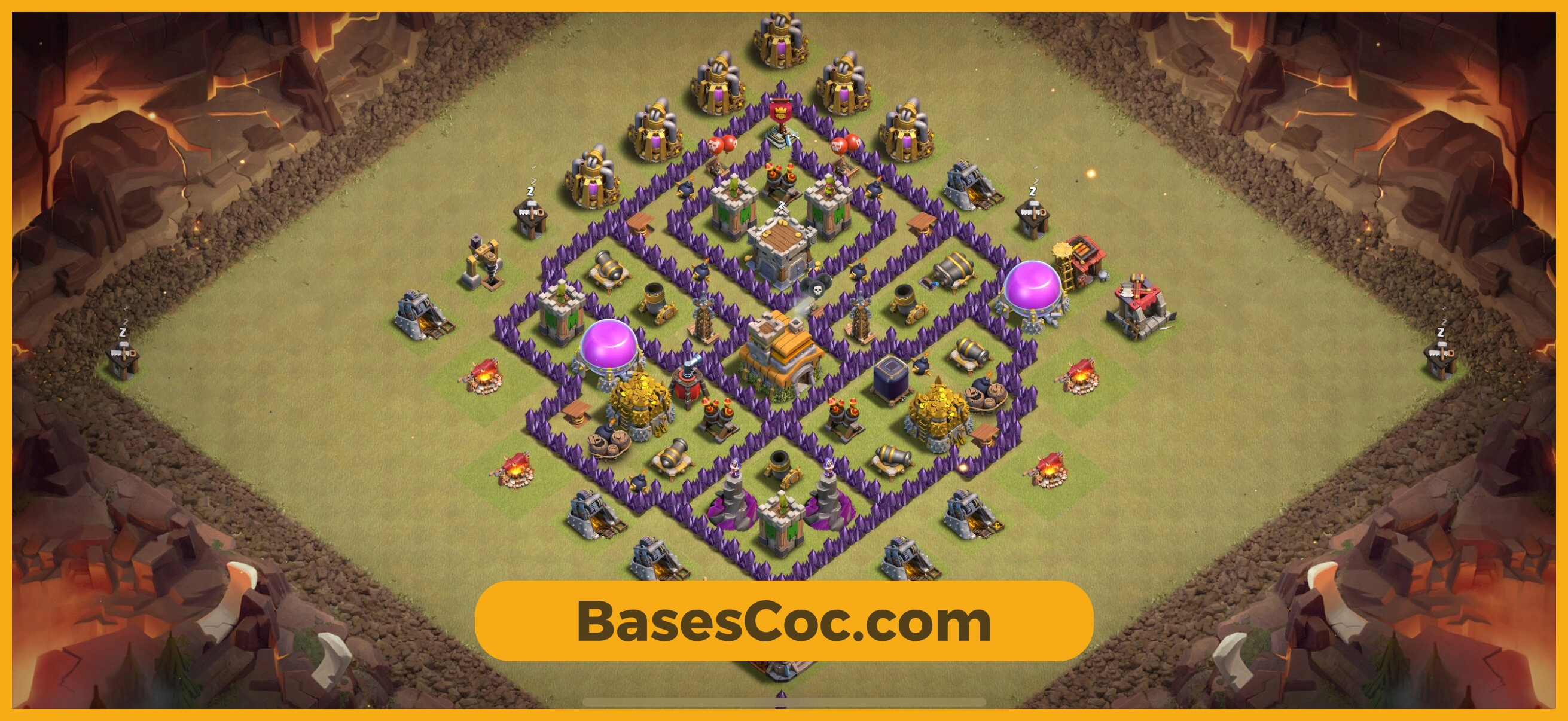 TH7 war Base
