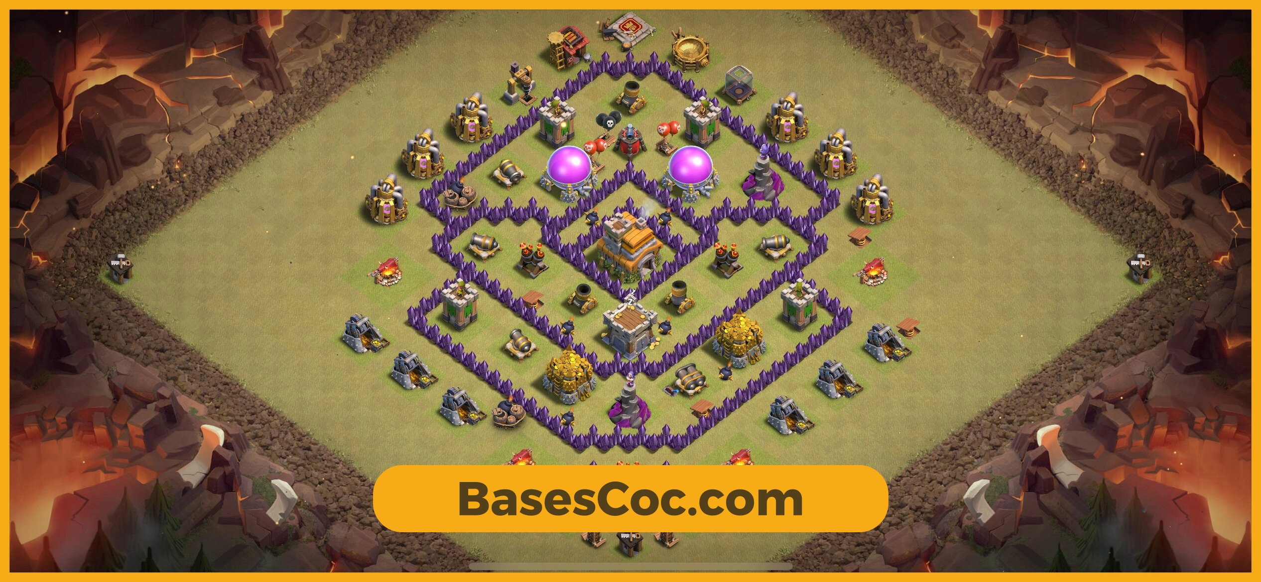 TH7 war Base