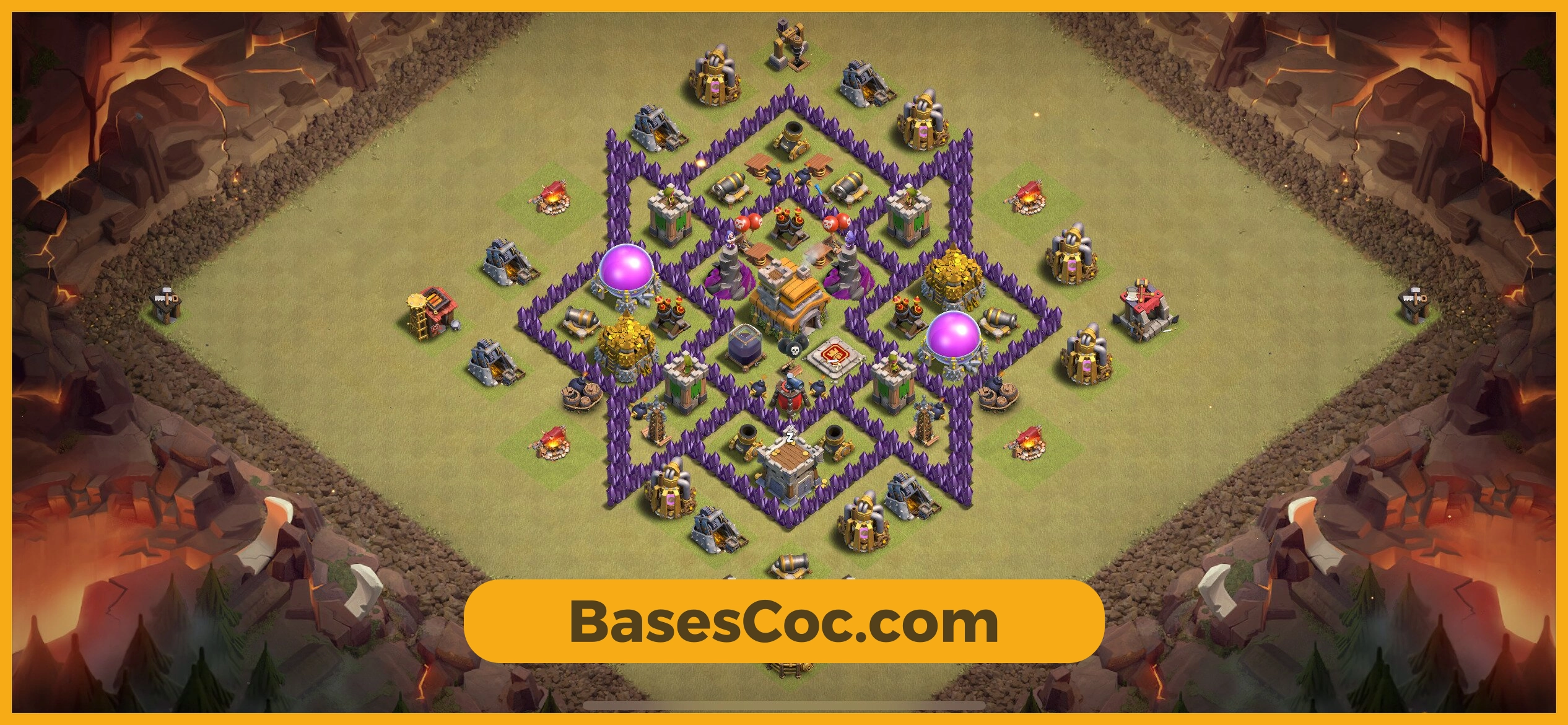 TH7 war Base