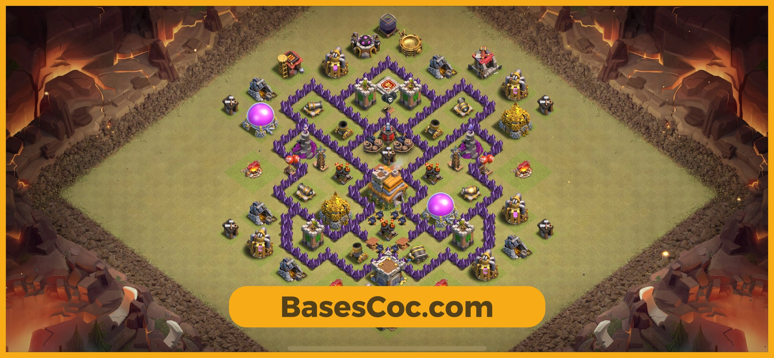 TH7 war Base