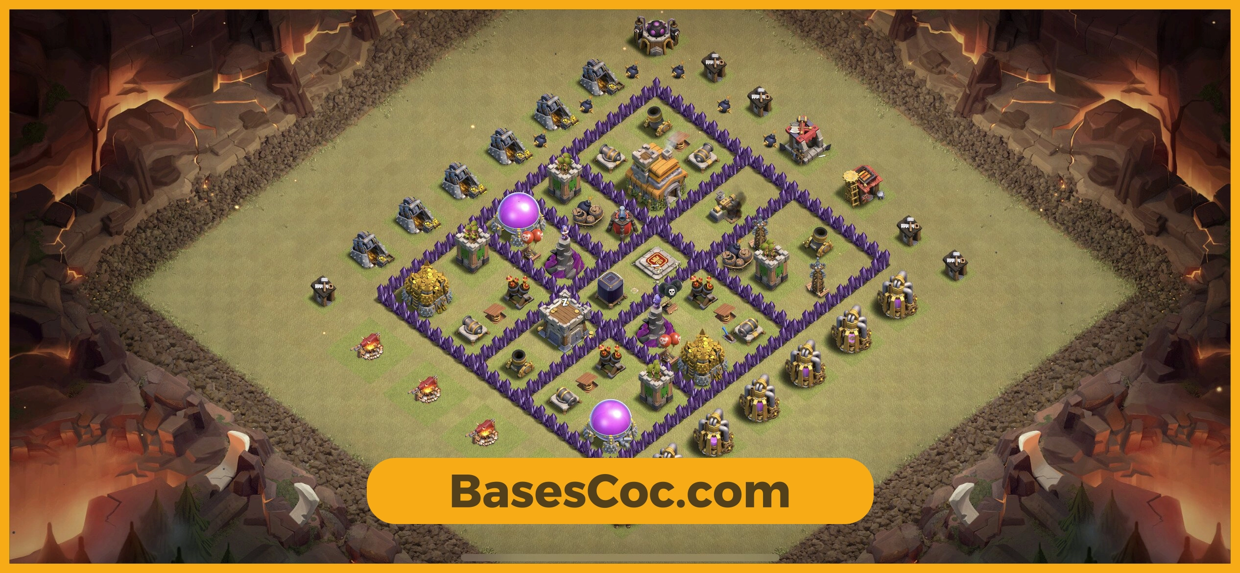 TH7 war Base
