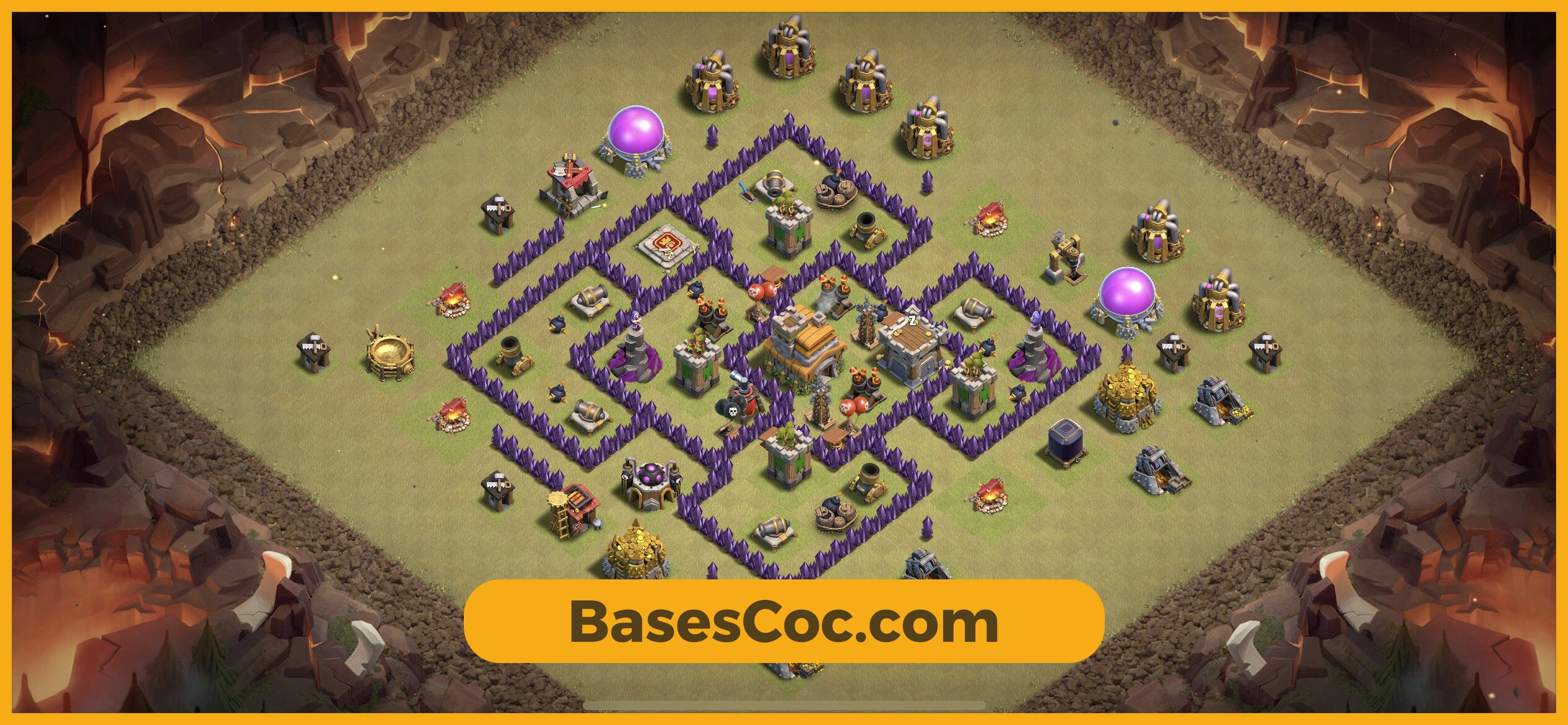 TH7 war Base