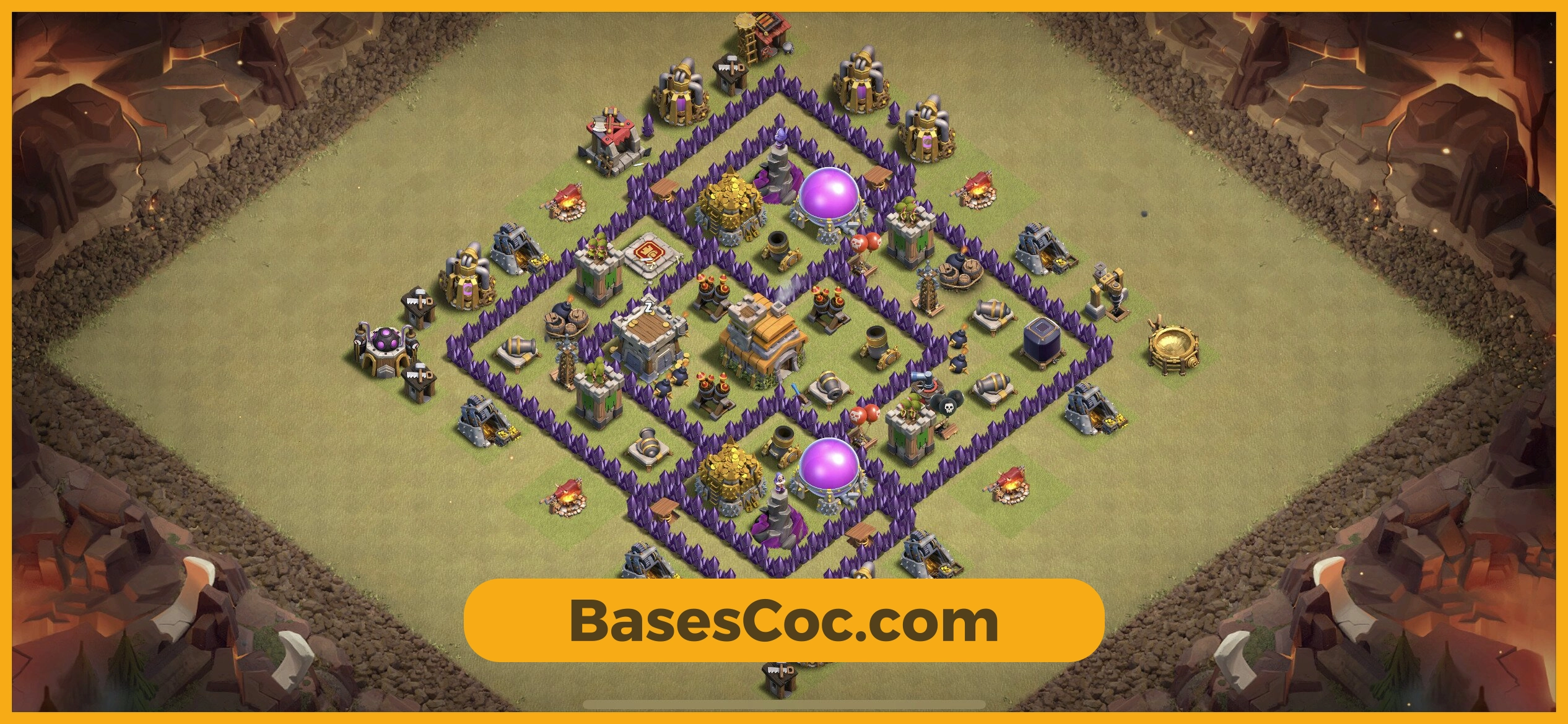 TH7 war Base