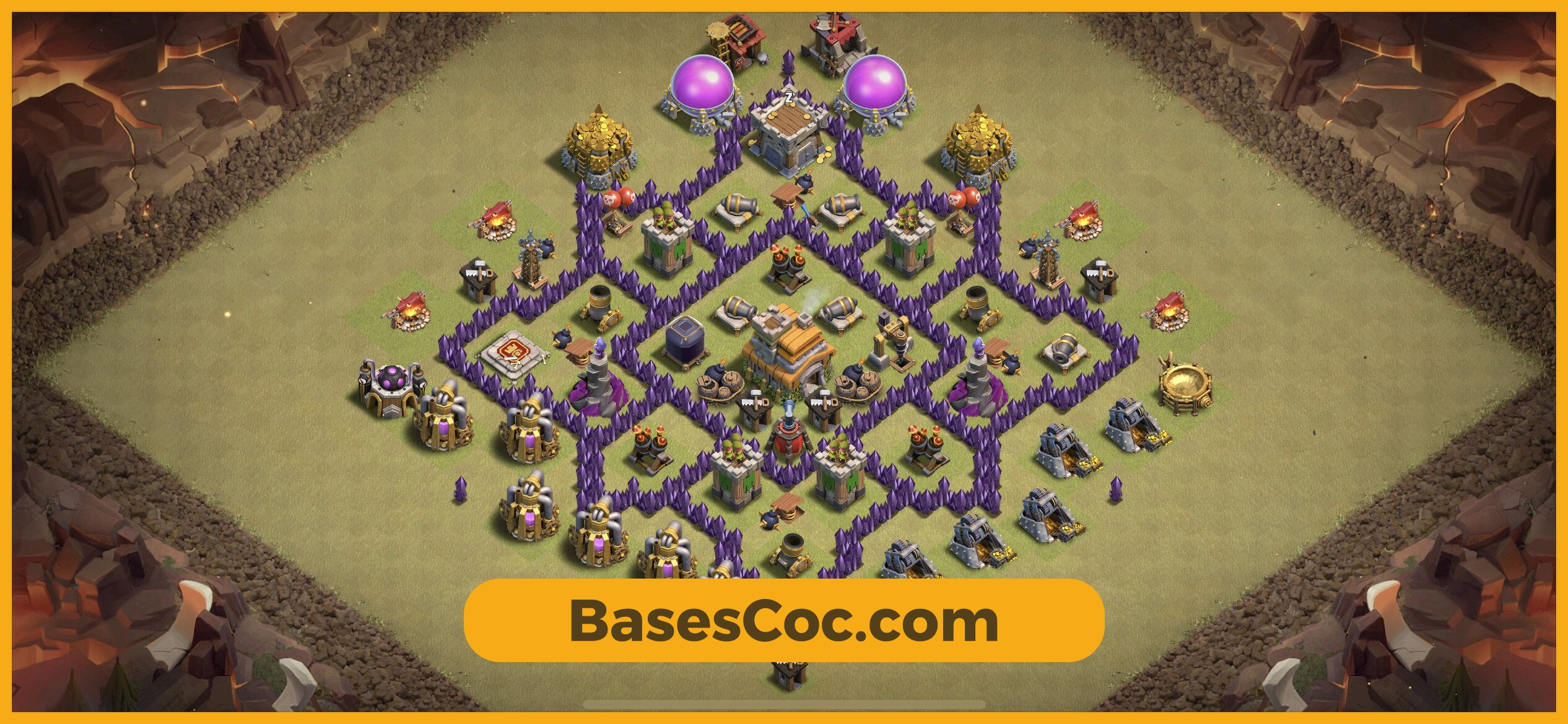 TH7 war Base