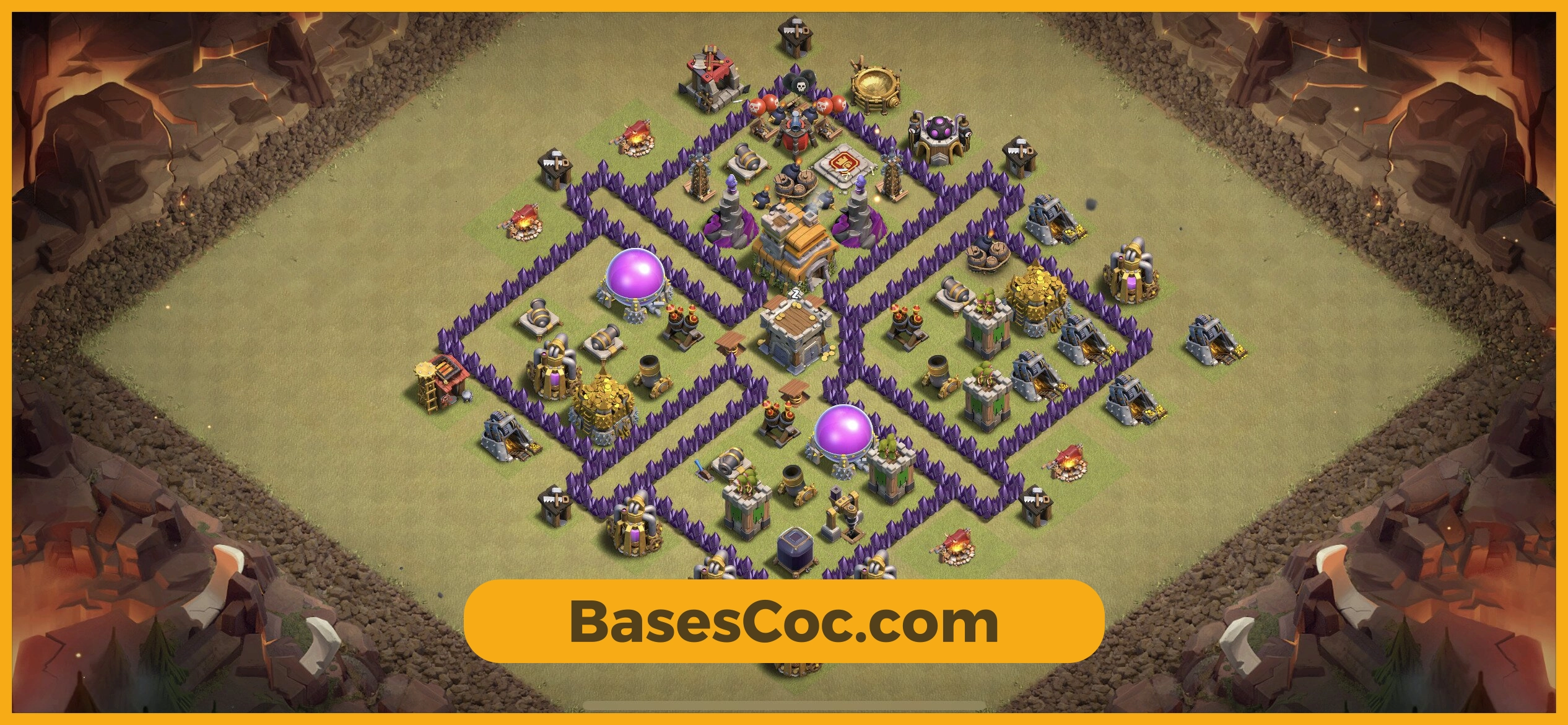 TH7 war Base