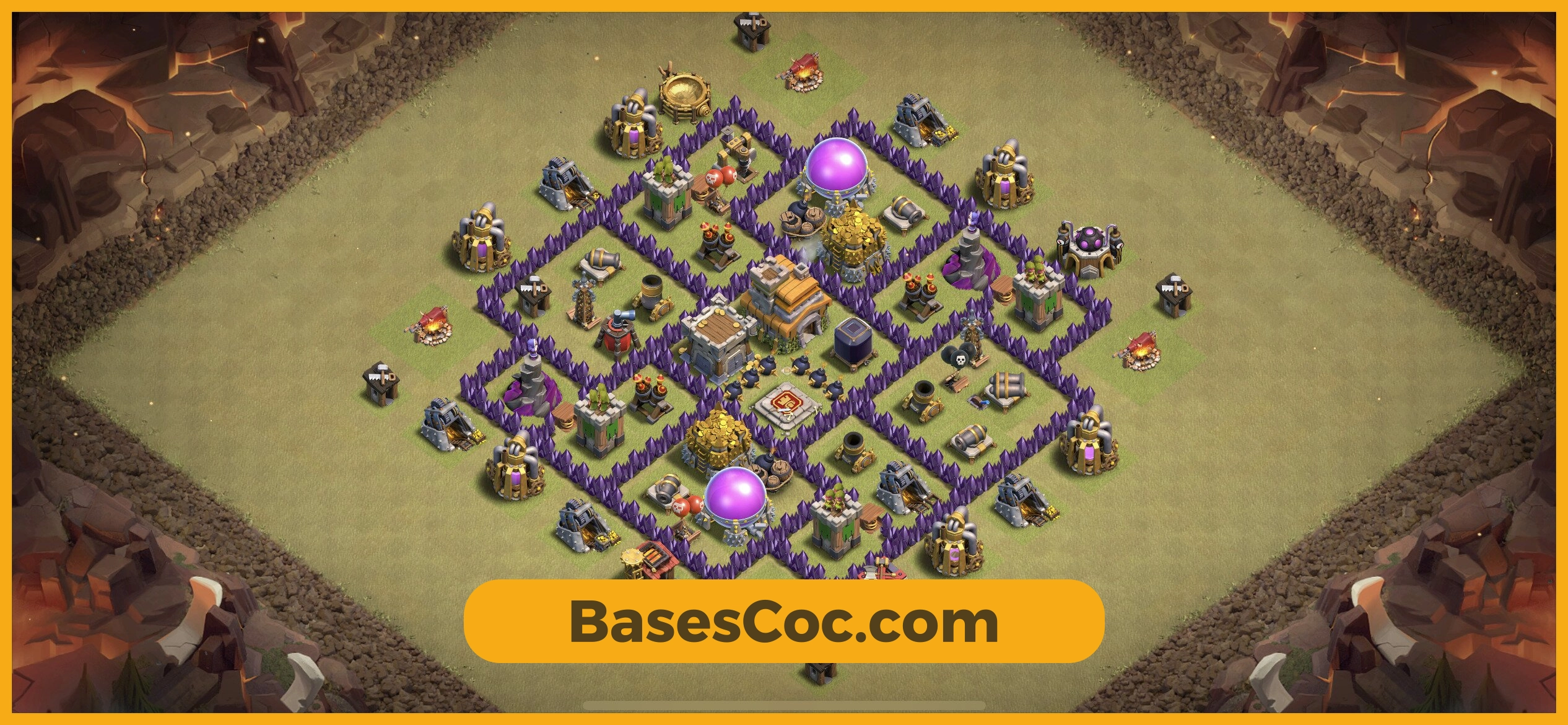 TH7 war Base