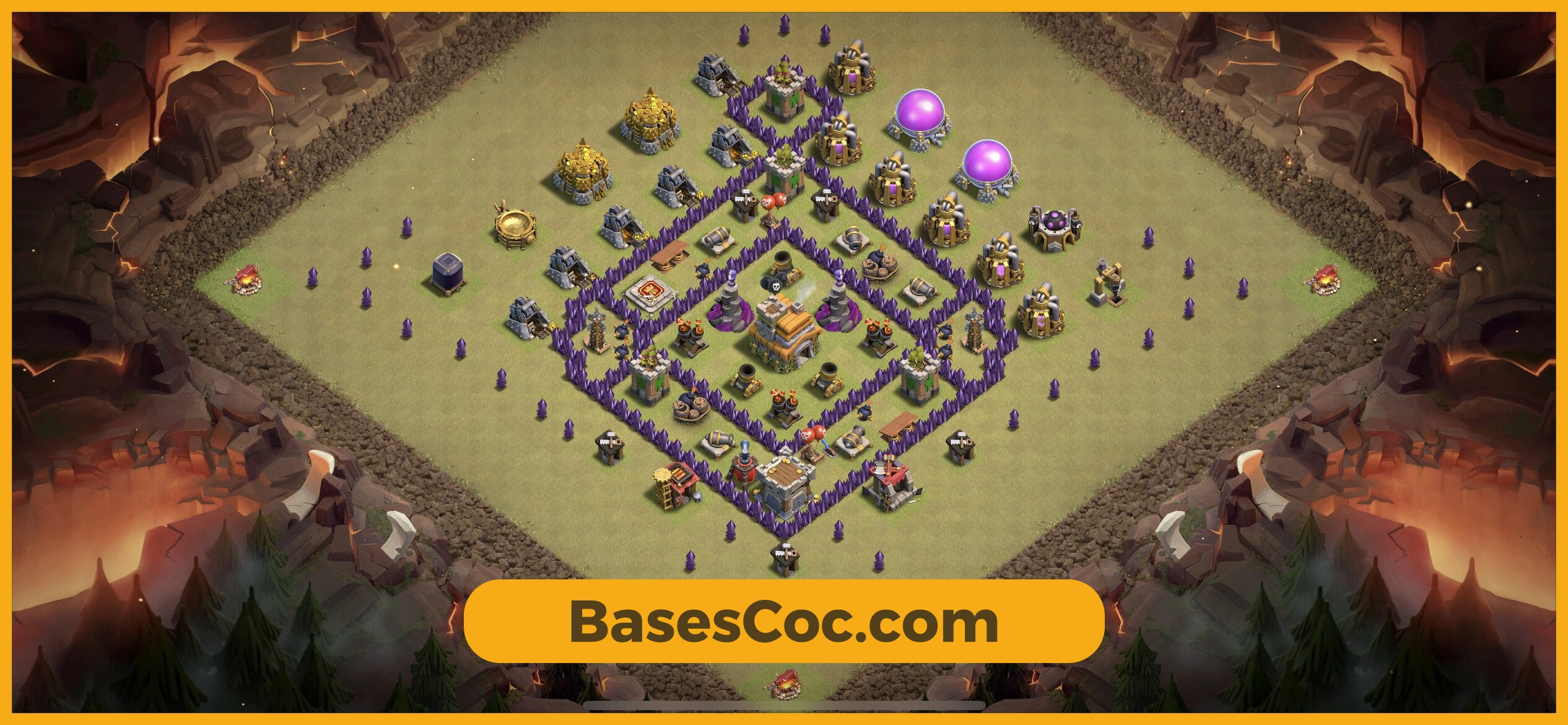 TH7 war Base