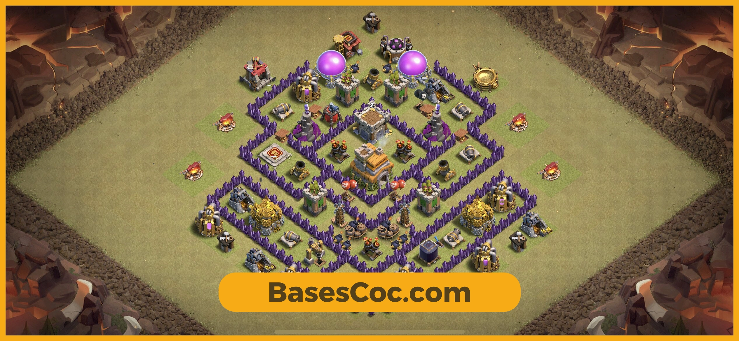 TH7 war Base