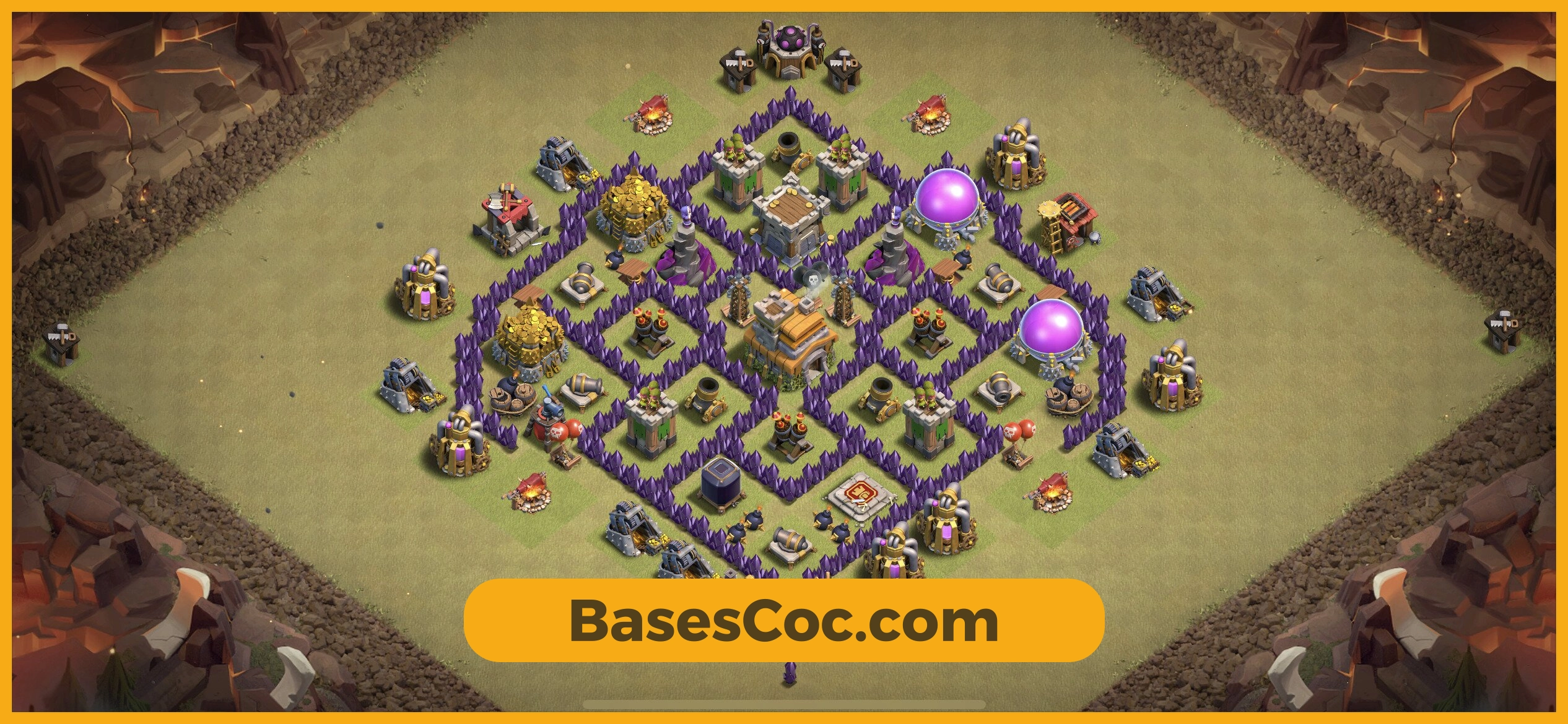 TH7 war Base