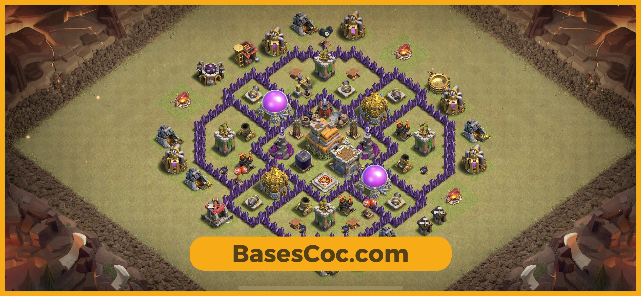 TH7 war Base