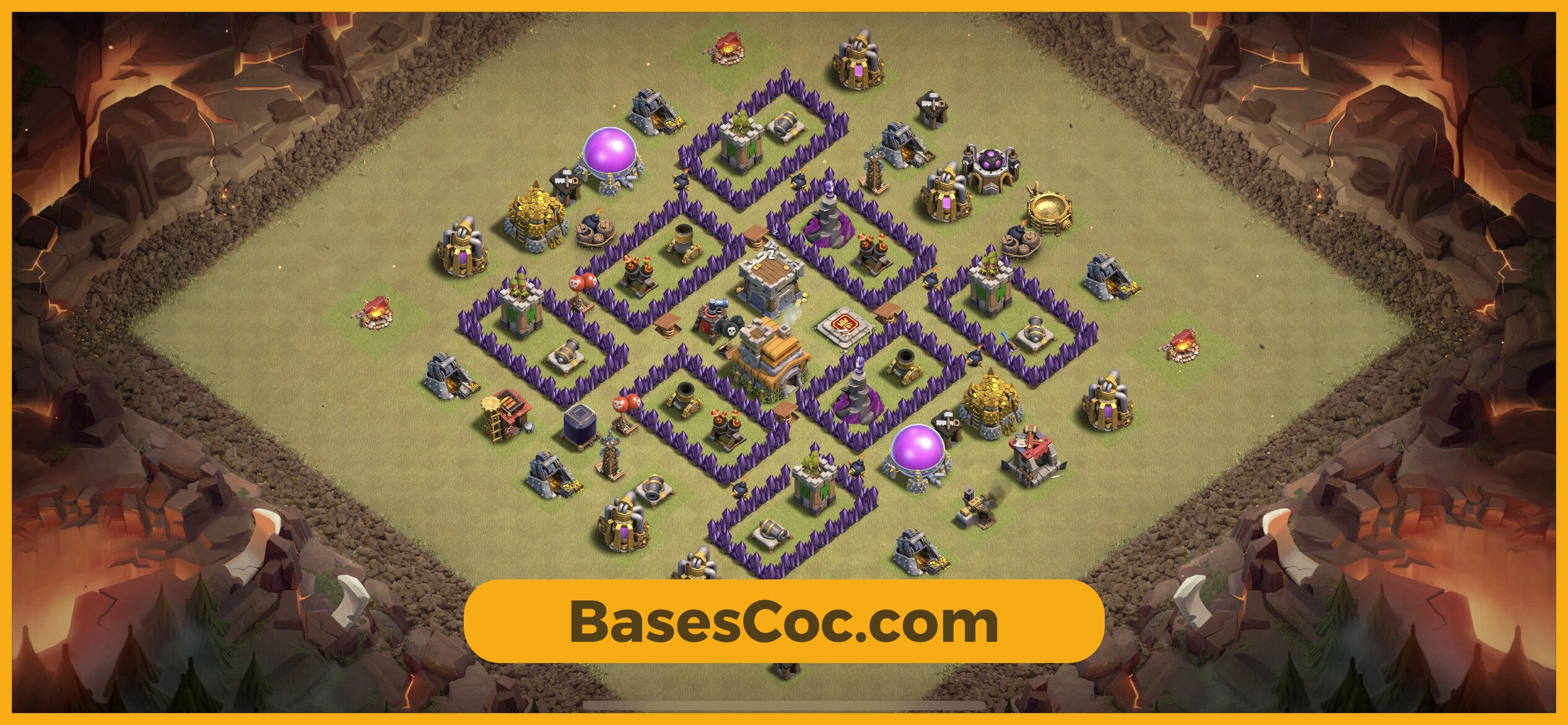 TH7 war Base