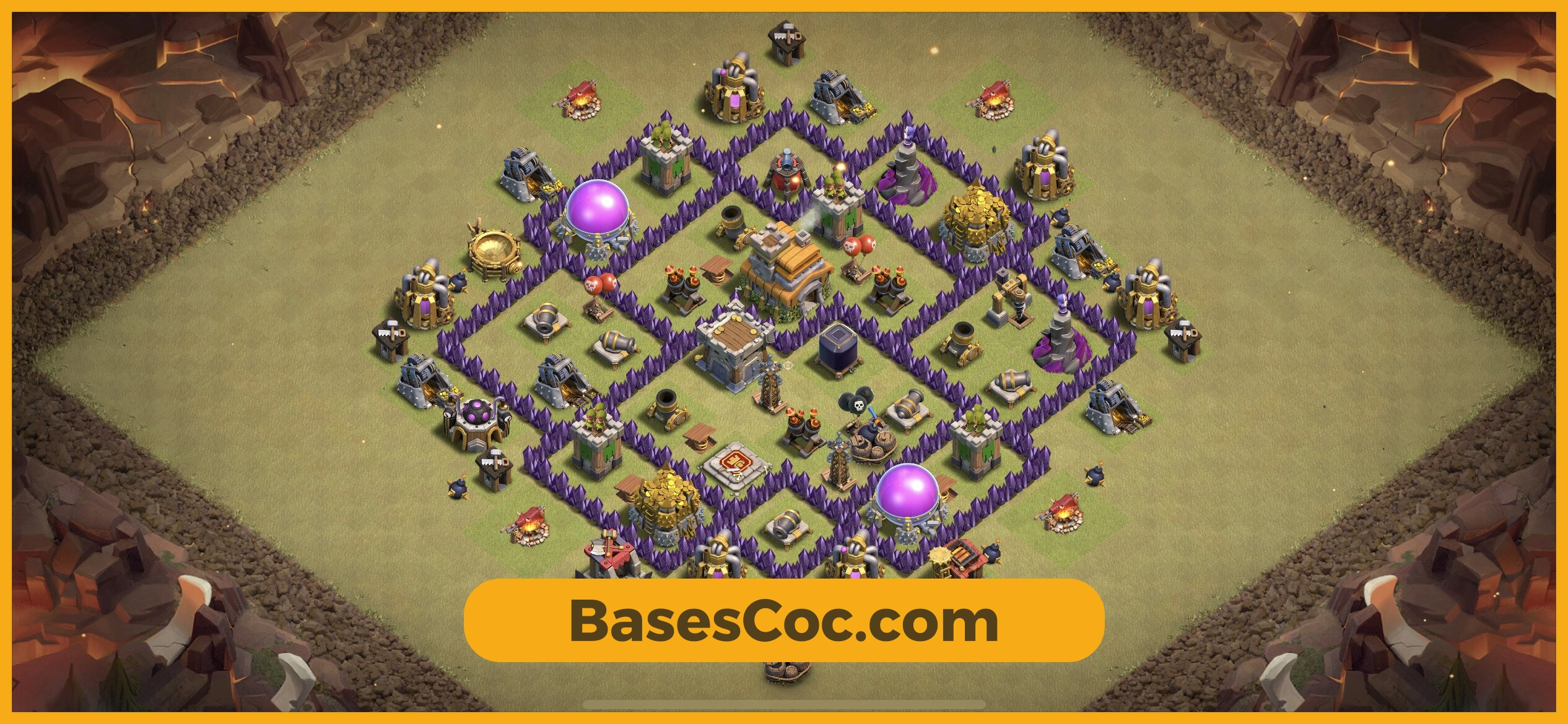 TH7 war Base