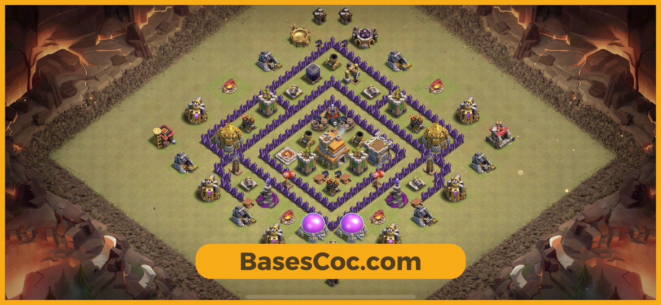 TH7 war Base