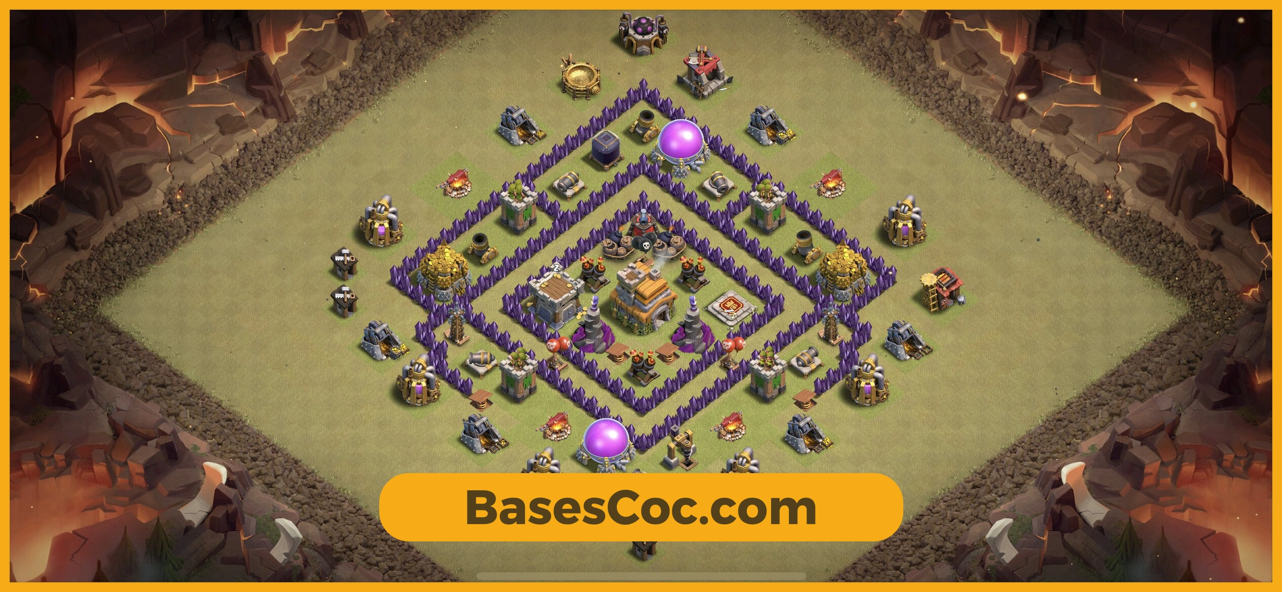 TH7 war Base