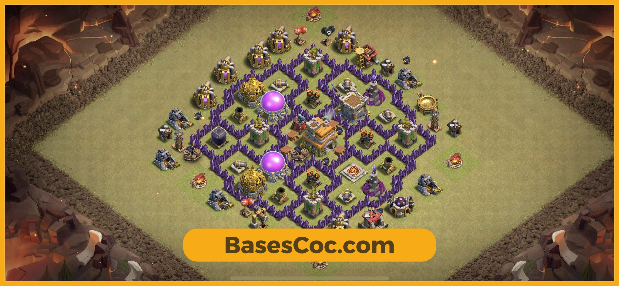 TH7 war Base