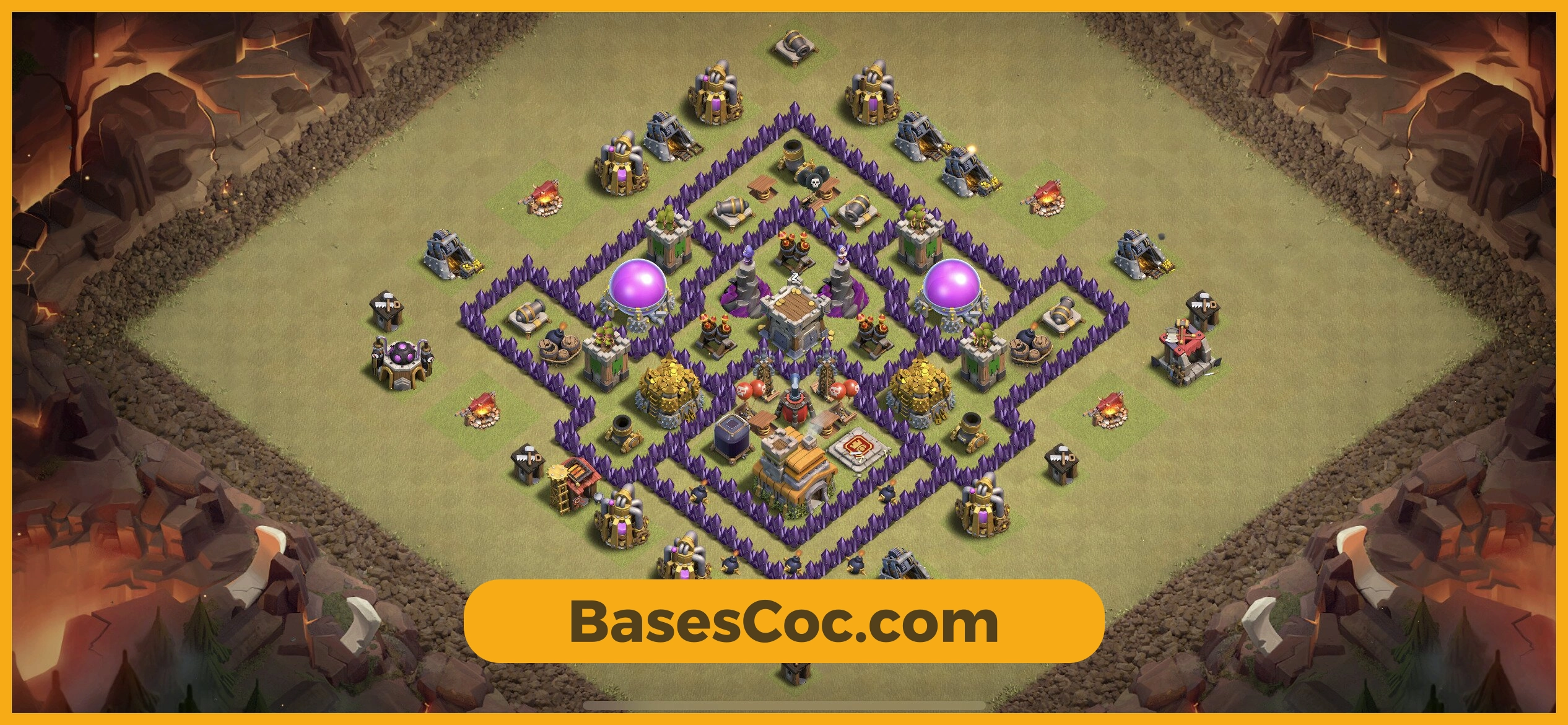TH7 war Base