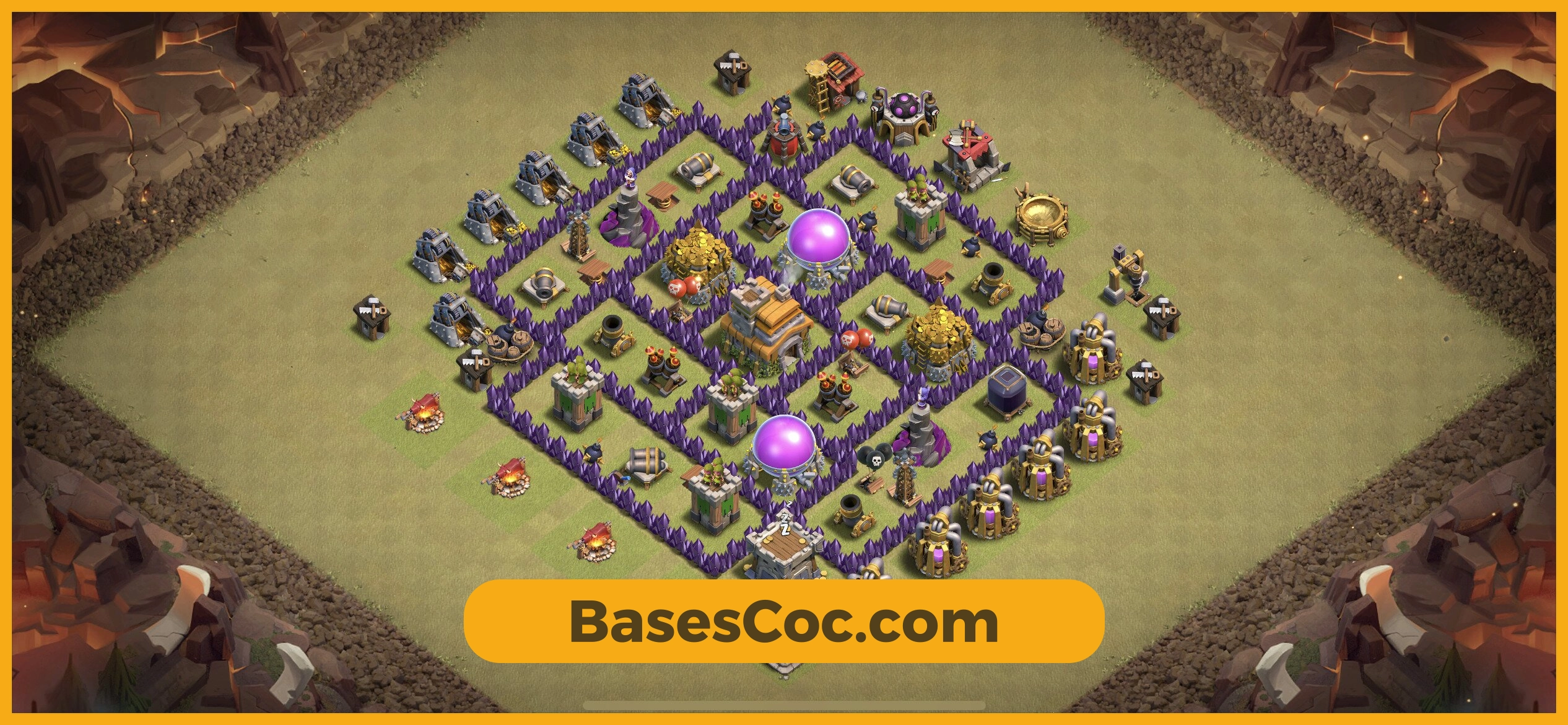 TH7 war Base