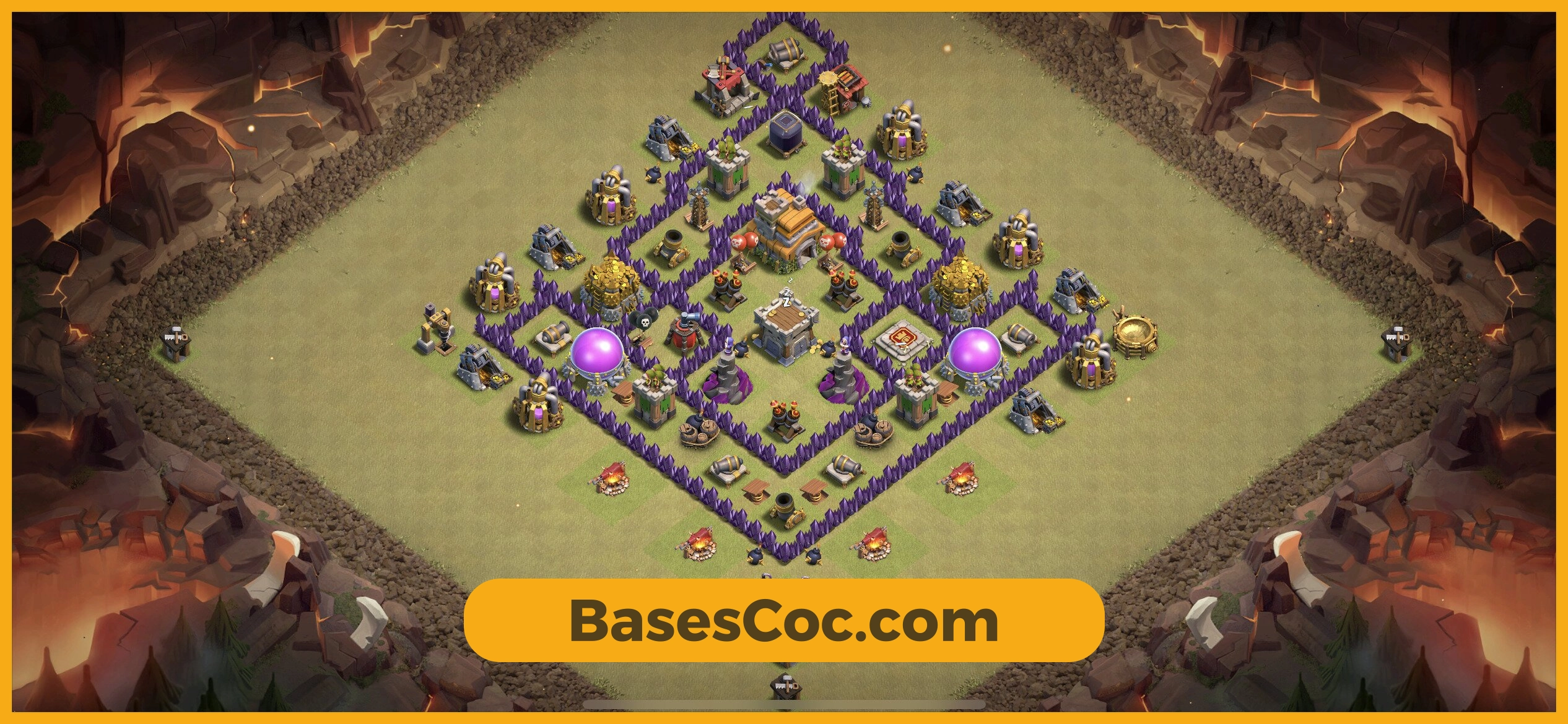 TH7 war Base